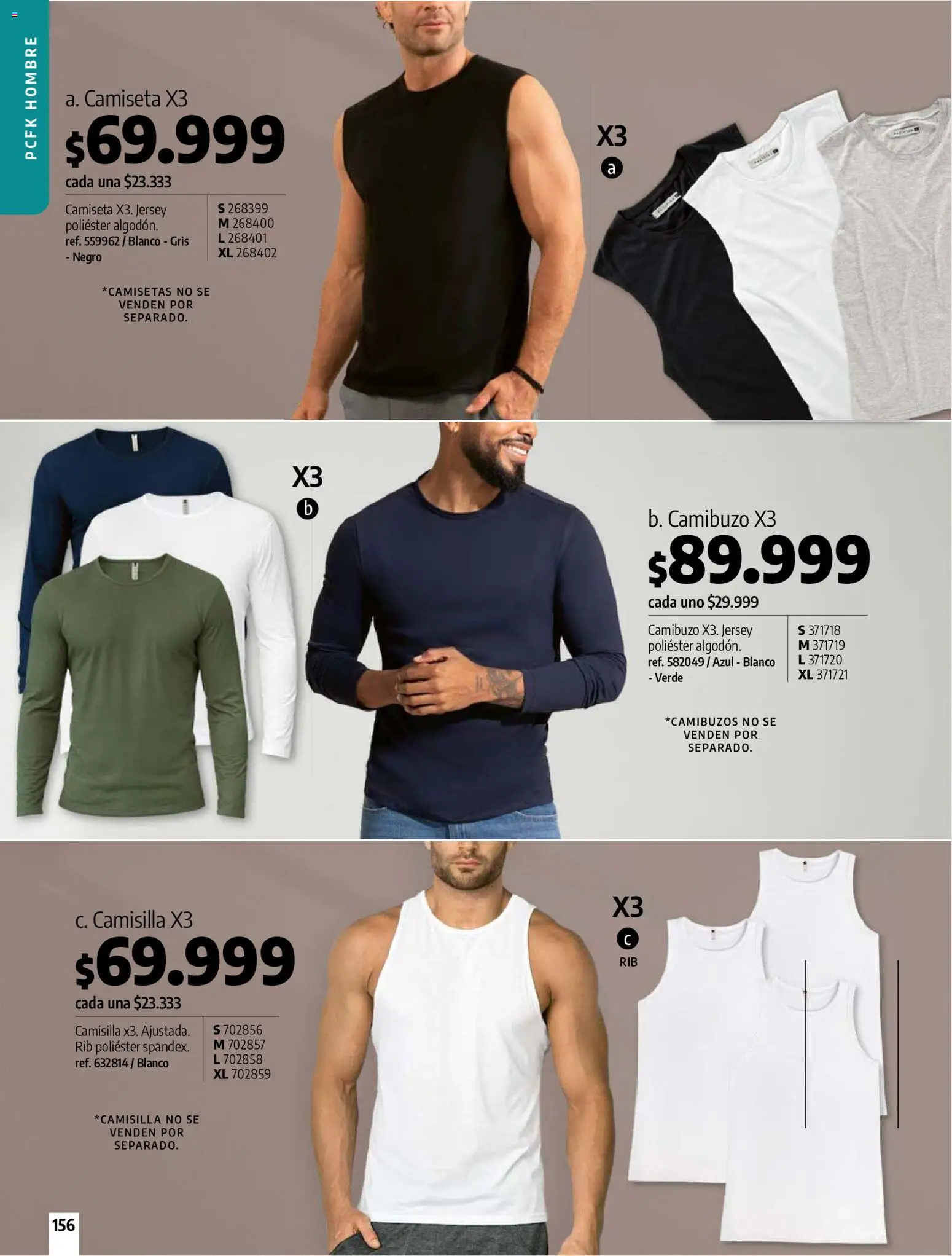 Pacifika revista - valida desde el 21/07/2026 | Página: 155 | Productos: Camiseta
