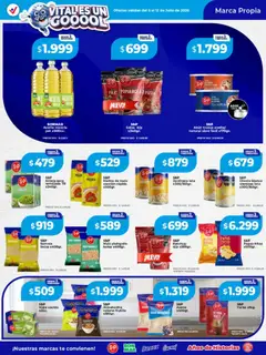 Vista previa Vital - Especial nuestras marcas válido desde el 06/07/2026 | Página: 2 | Productos: Arveja, Harina, Ketchup, Atún