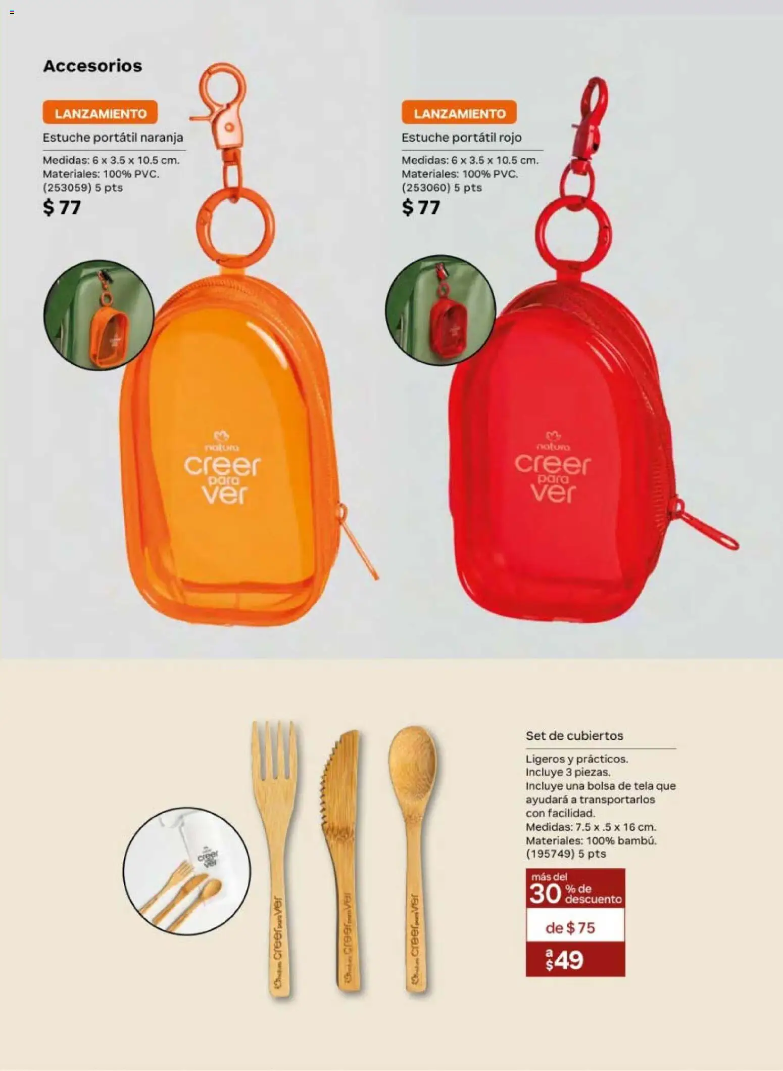 Nuevas ofertas de Natura válidas en toda la República Mexicana desde el 10/07/2026. ¡Encuentra las mejores ofertas en Natura campaña 11 2026! | Página: 149 | Productos: Bolsa, Estuche