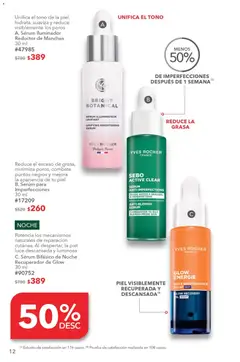 Vista previa de Yves Rocher campaña 9 2026, nuevo folleto de la tienda, válido en México a partir del 23/06/2026 | Página: 14 | Productos: Iluminador, Serum