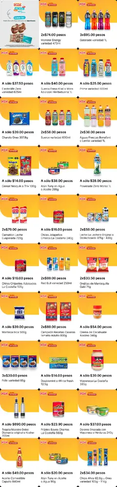 Vista previa de OXXO folleto, nuevo folleto de la tienda, válido en México a partir del 30/07/2026