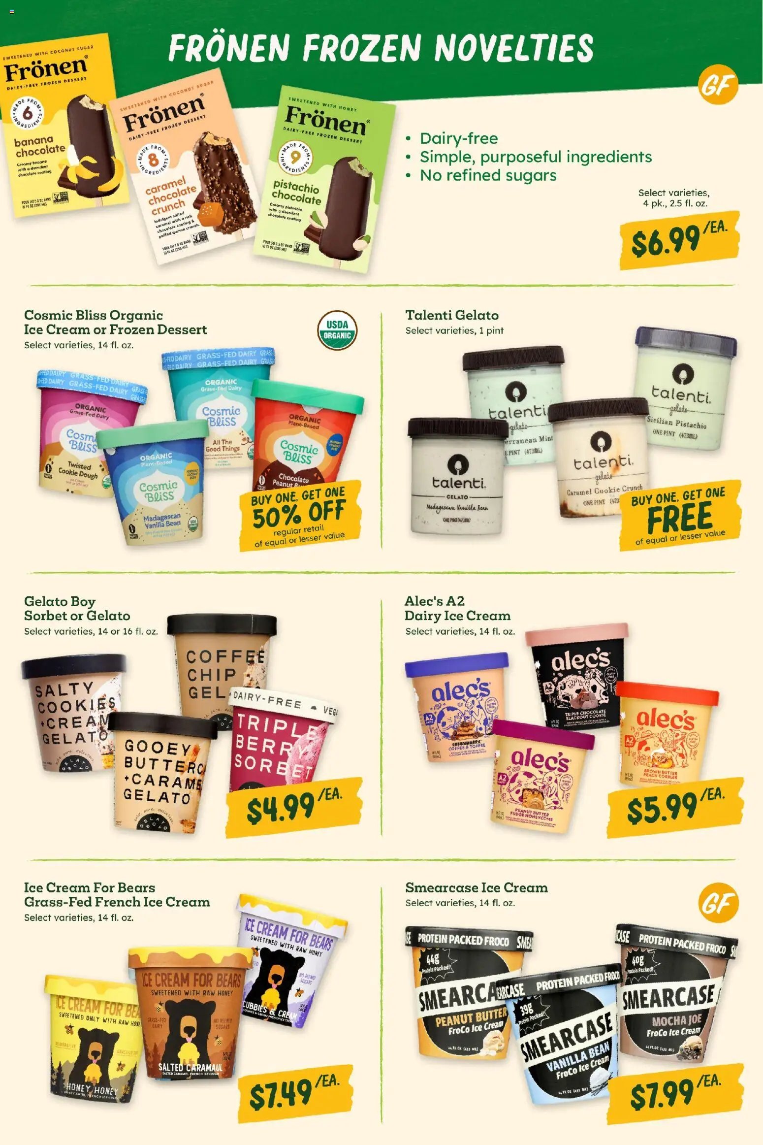 Sprouts Monthly Ad - valid from 29.04.2026 | Page: 20 | Products: Butter, Cookies, Sugar, Peach