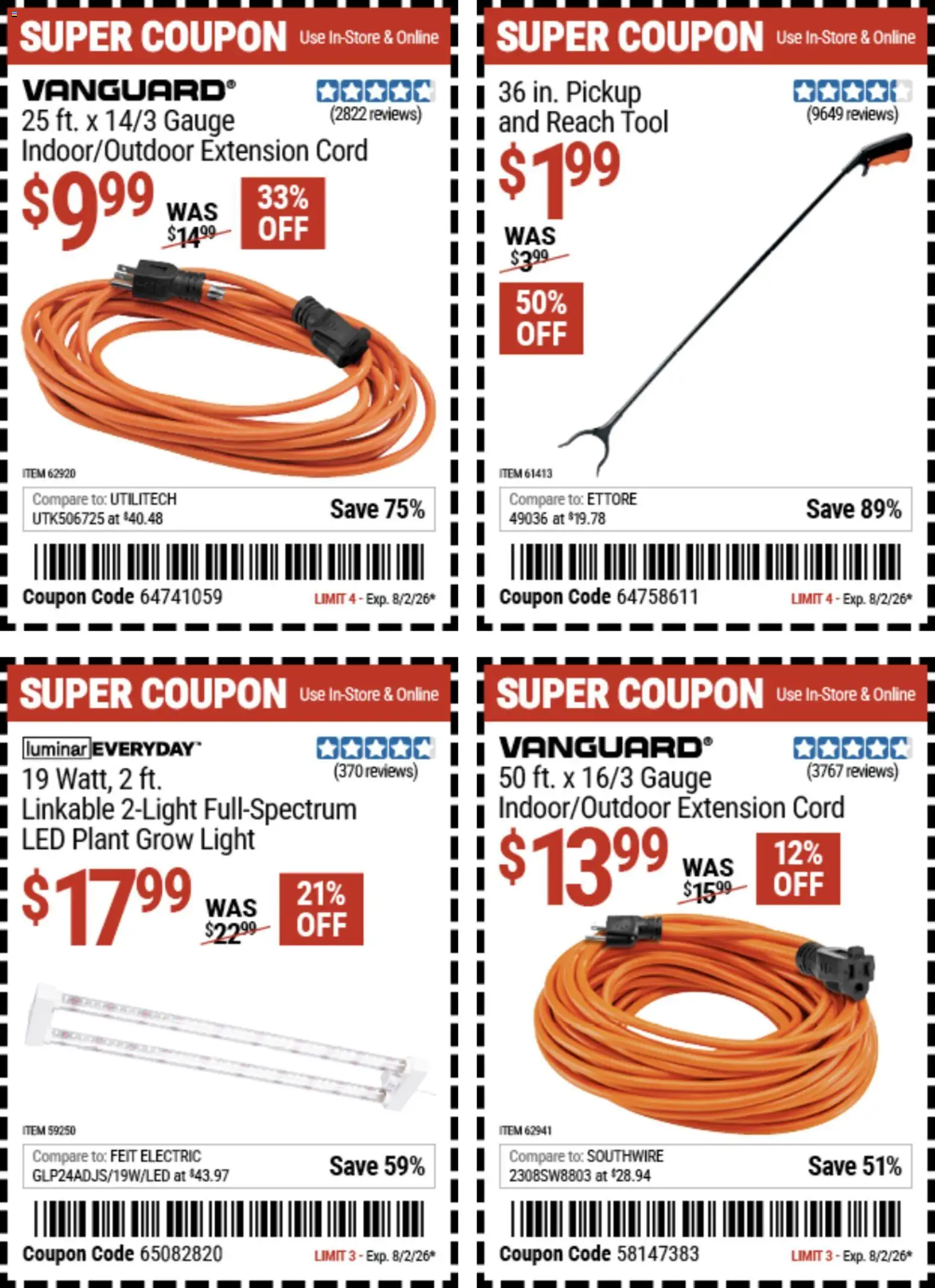 Harbor Freight Weekly Ad - valid from 07/20/2026 | Page: 8