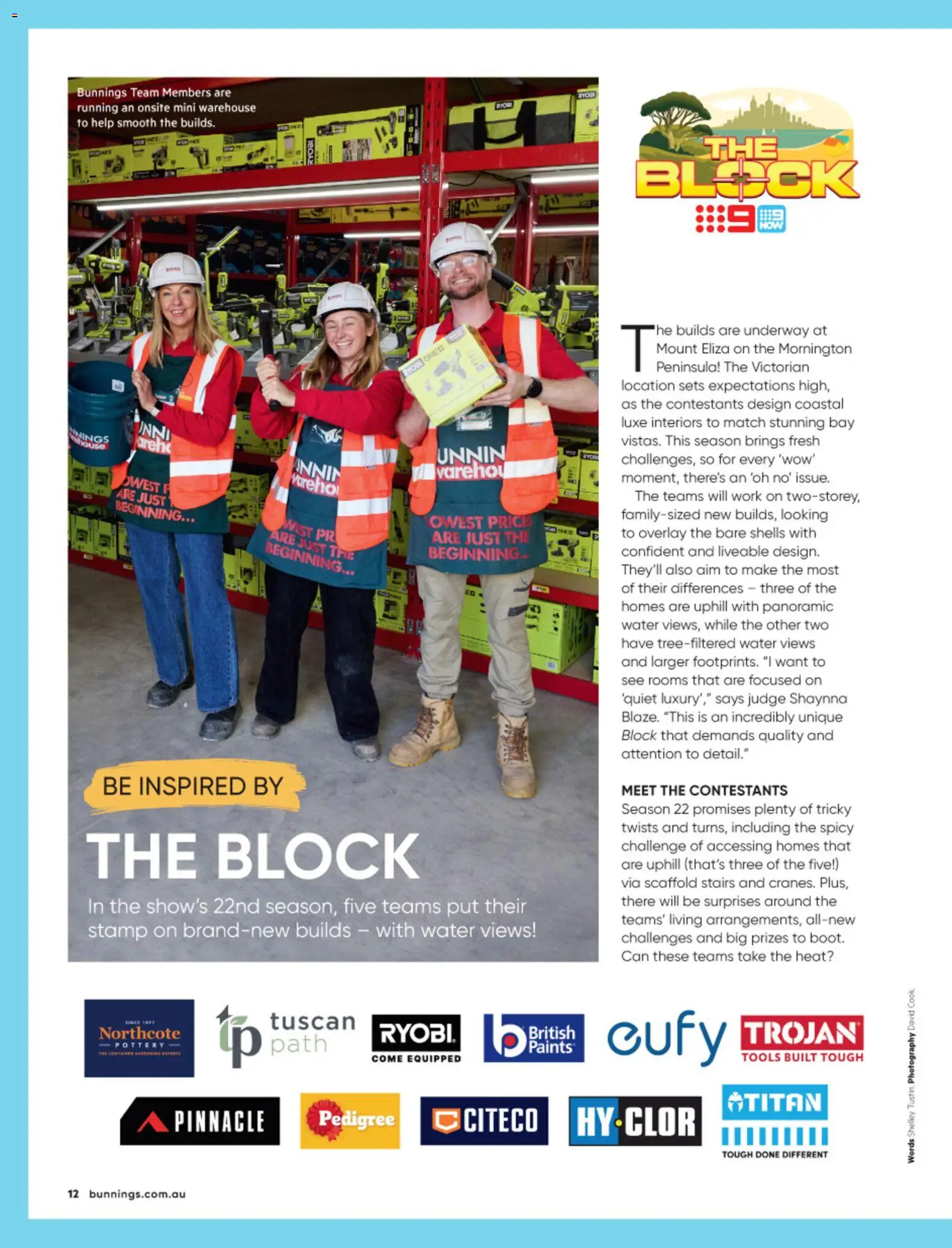 Bunnings Warehouse catalogue - valid from 01/08/2026 | Page: 12 | Products: Water, Tools, Ryobi