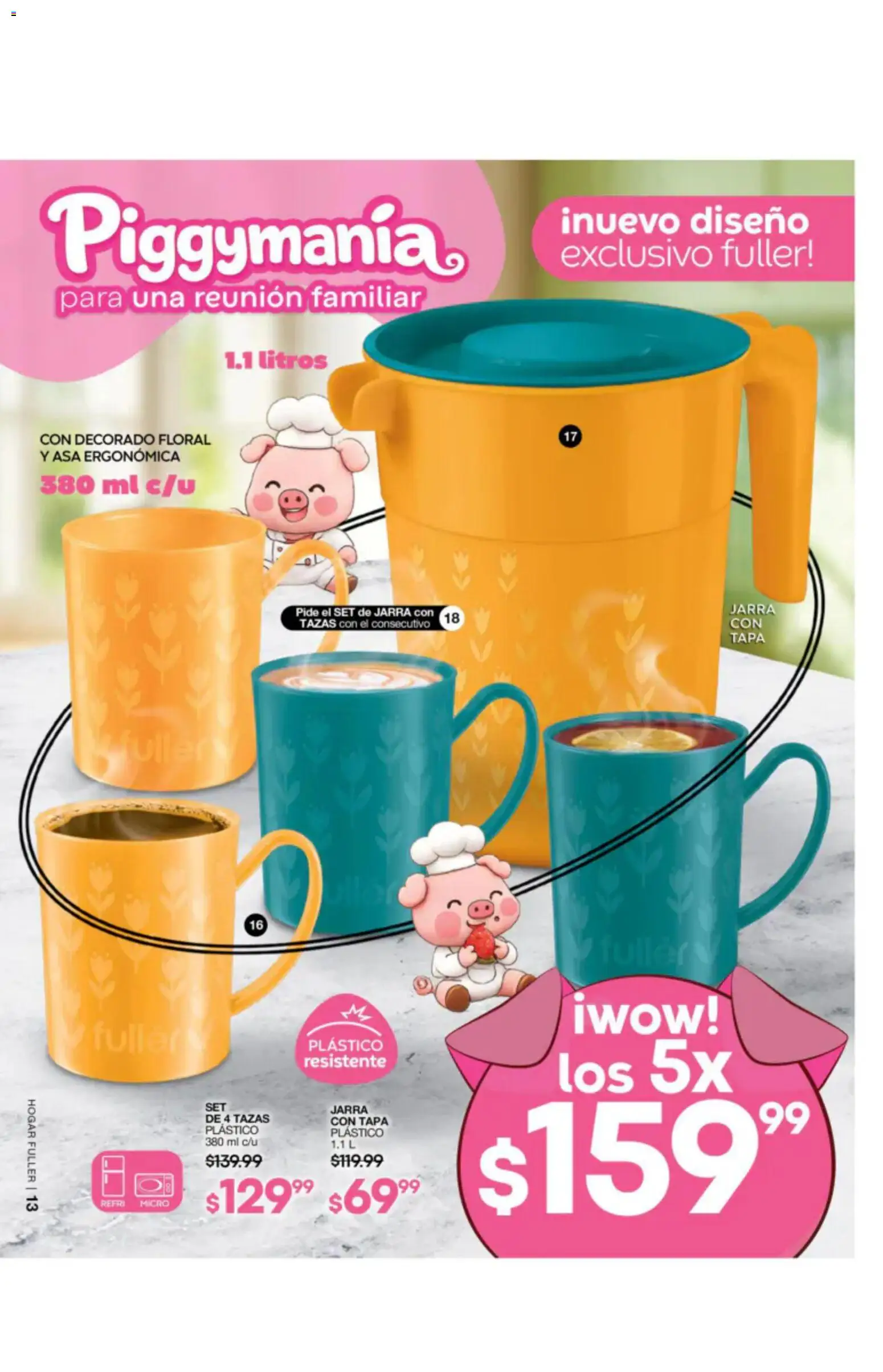 Nuevas ofertas de Fuller válidas en toda la República Mexicana desde el 08/07/2026. ¡Encuentra las mejores ofertas en Fuller campaña 7 2026! | Página: 10 | Productos: Jarra