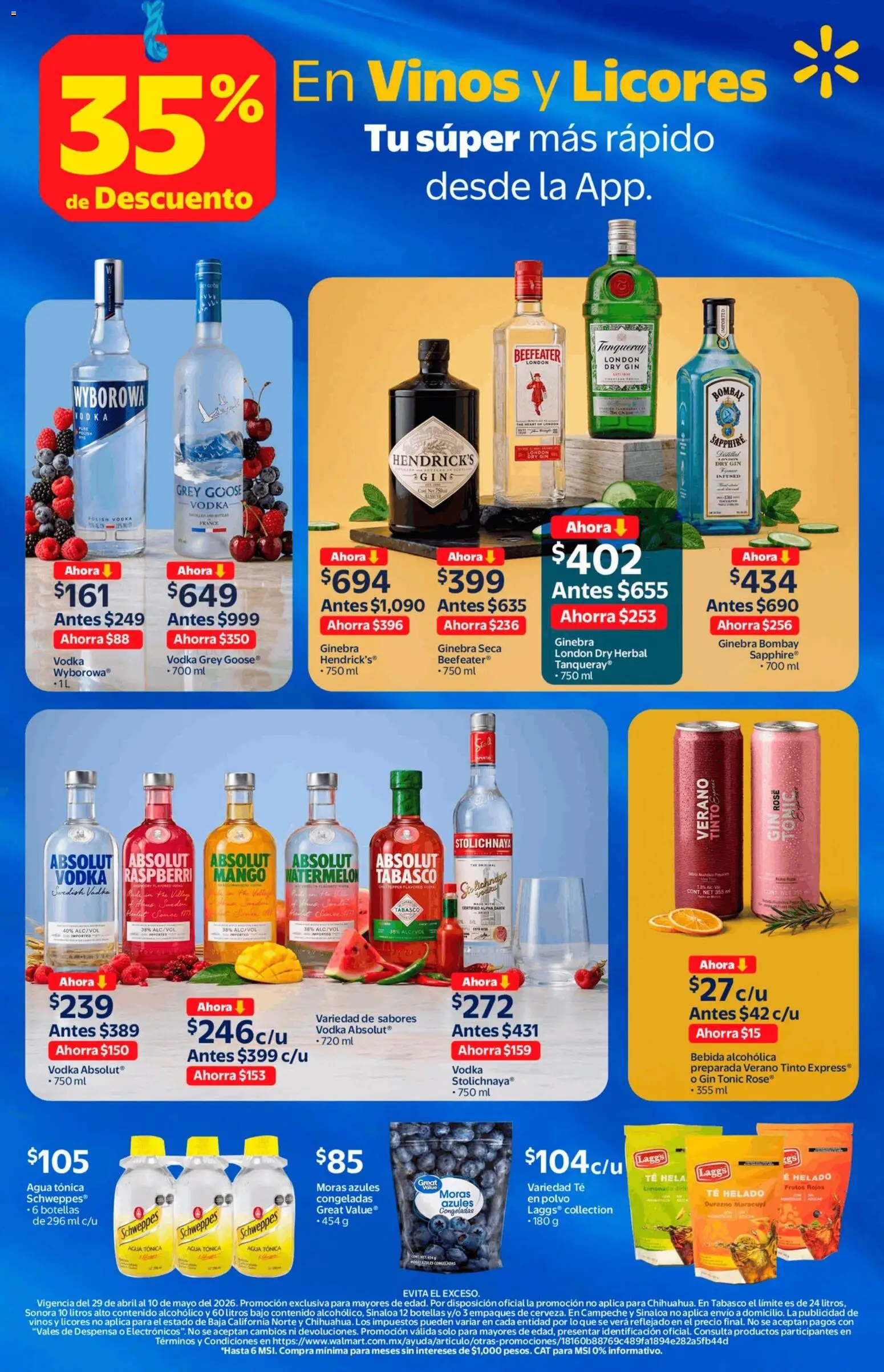 Nuevas ofertas de Walmart Express válidas en toda la República Mexicana desde el 29.04.2026. ¡Encuentra las mejores ofertas en Walmart Express folleto! | Página: 11