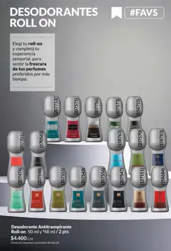 Vista previa Catálogo AVON Campaña 5/2026 válido desde el 01.05.2026 | Página: 177 | Productos: Desodorante, Antitranspirante
