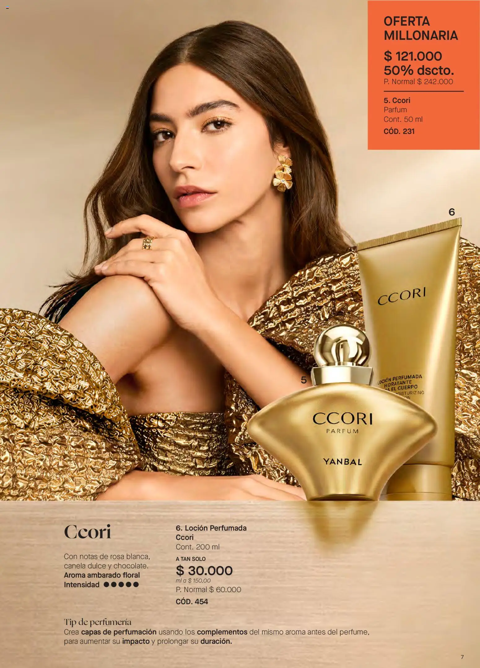 Yanbal revista - valida desde el 15/08/2026 | Página: 7 | Productos: Loción