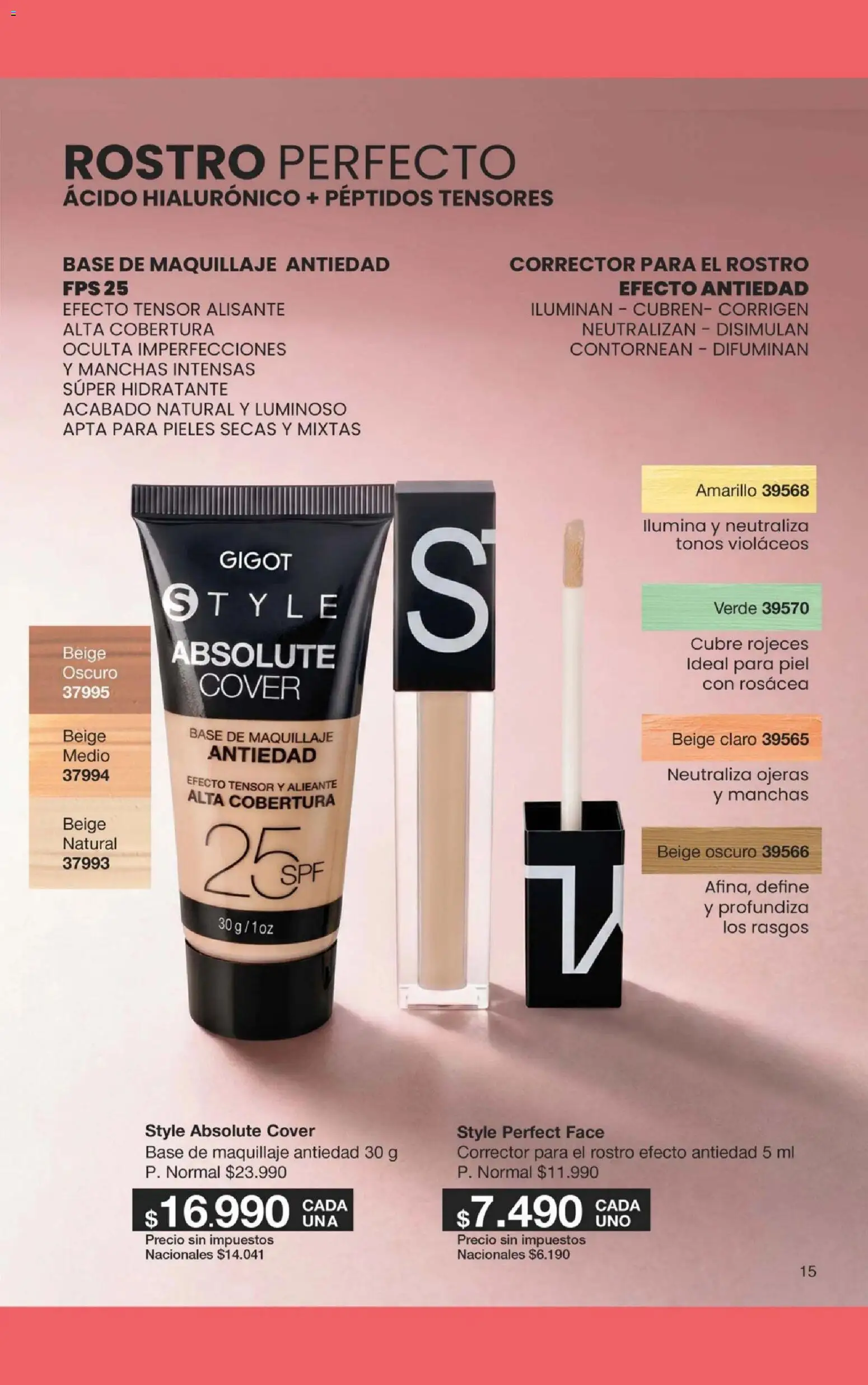 Gigot - CAMPAÑA 13 │ válido desde el 23/08/2026 | Página: 21 | Productos: Base de maquillaje, Maquillaje