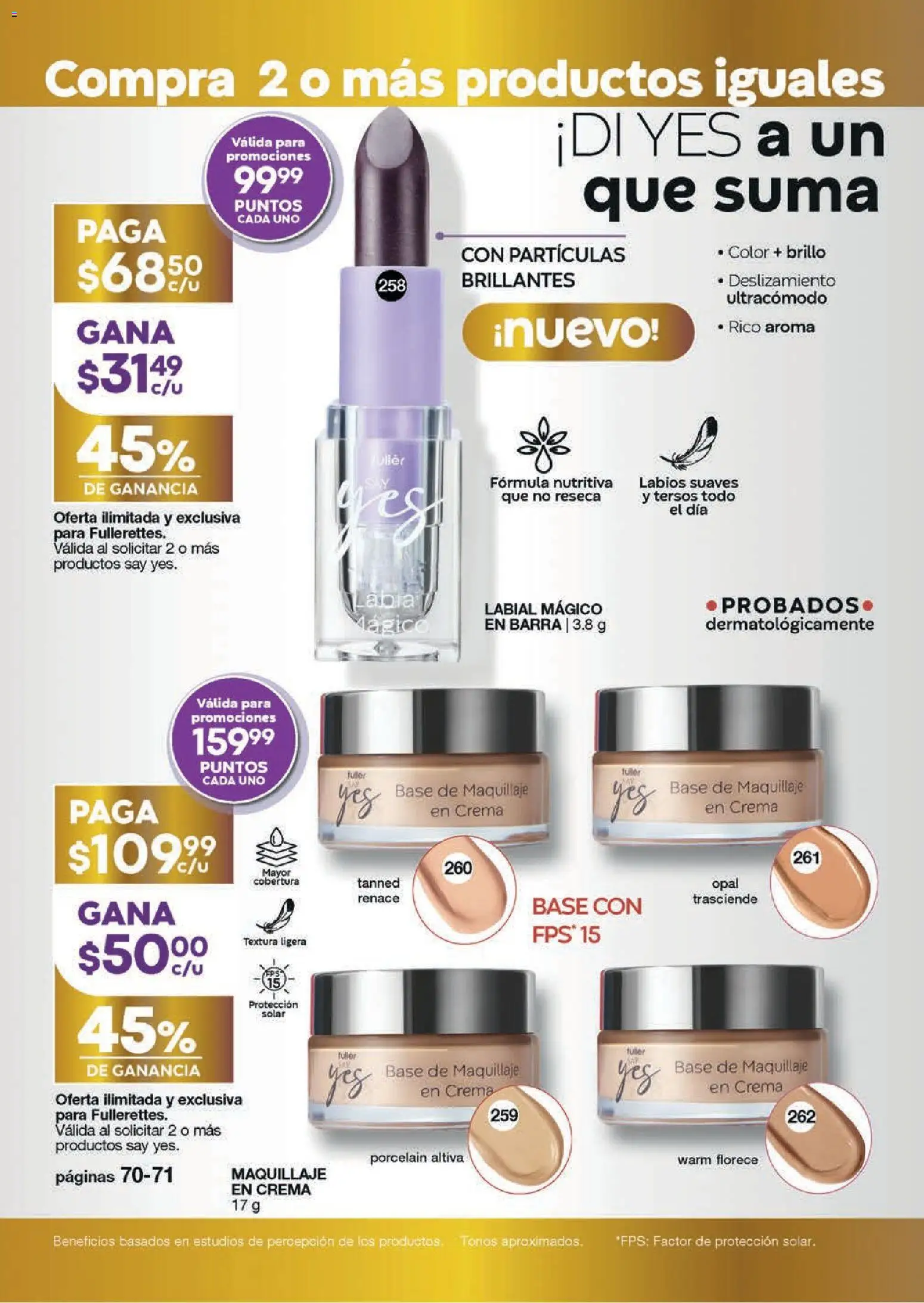 Nuevas ofertas de Fuller válidas en toda la República Mexicana desde el 29.04.2026. ¡Encuentra las mejores ofertas en Fuller Gana Mas 2 2026! | Página: 22