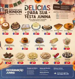Supermercados Rondon ofertas Festa Junina - Pré-Visualização do folheto da loja Supermercados Rondon, válido de 29.05.2026 | Página: 1