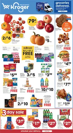 Preview of Kroger weekly ads valid from 10/07/2026
