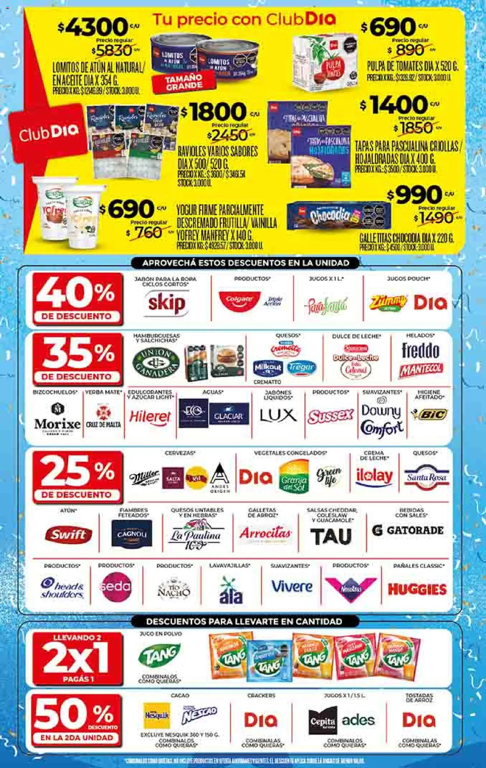 Supermercado DIA Ofertas │ válido desde el 17.06.2026 | Página: 2 | Productos: Sales, Tomates, Arroz, Crema