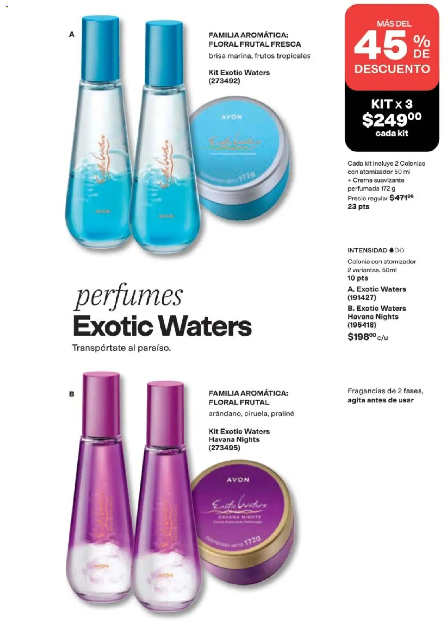 Nuevas ofertas de AVON válidas en toda la República Mexicana desde el 11/09/2026. ¡Encuentra las mejores ofertas en AVON campaña 14 2026! | Página: 101 | Productos: Crema, Suavizante, Perfumes, Havana