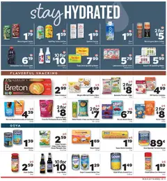 Preview of Weis weekly ads valid from 07/16/2026 | Page: 6 | Products: Chickpeas, Coffee, Sauce, Sugar
