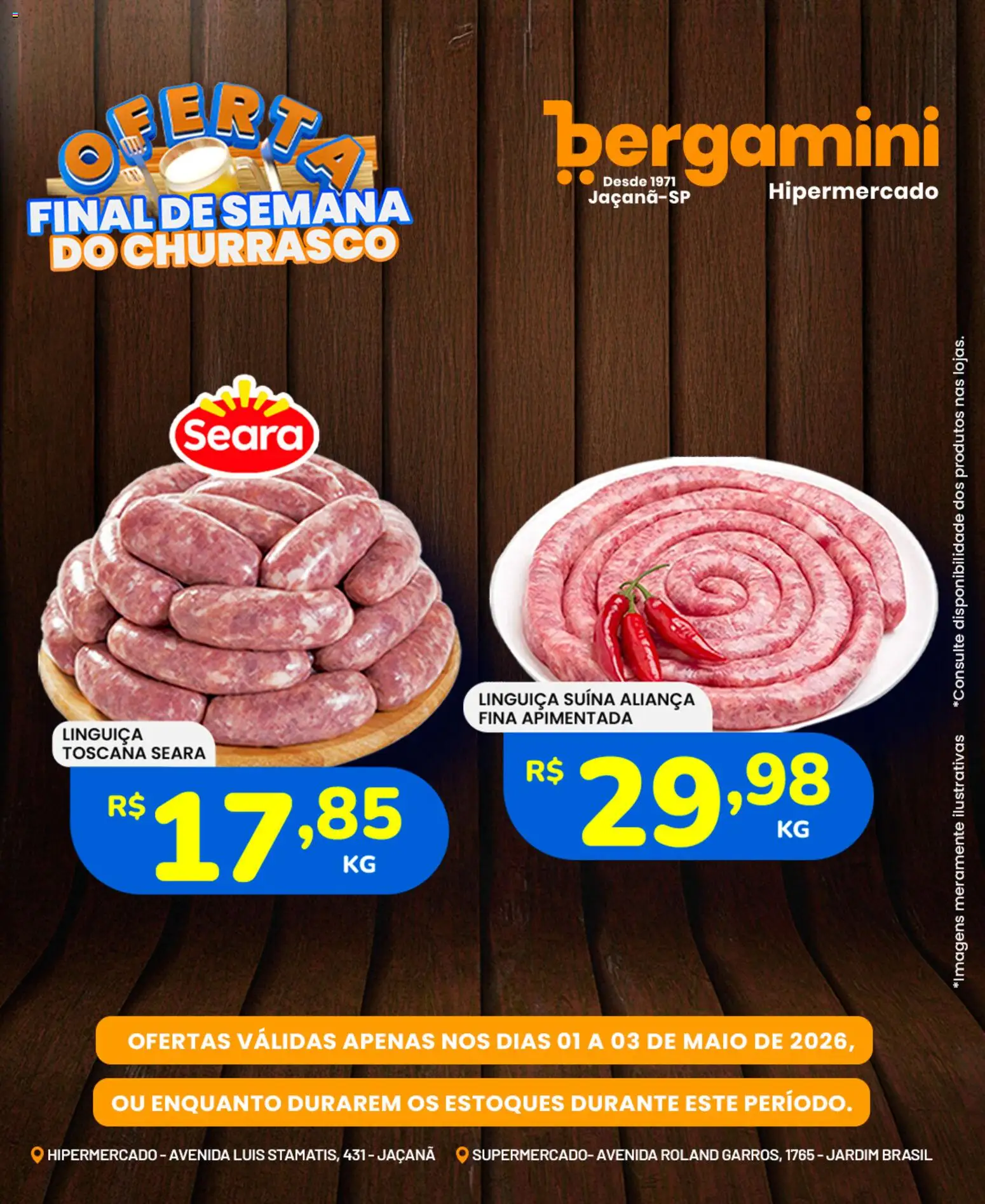 Supermercado Bergamini - Ofertas da semana de 01/05/2026 ? Não perca as melhores promoções! | Brasil