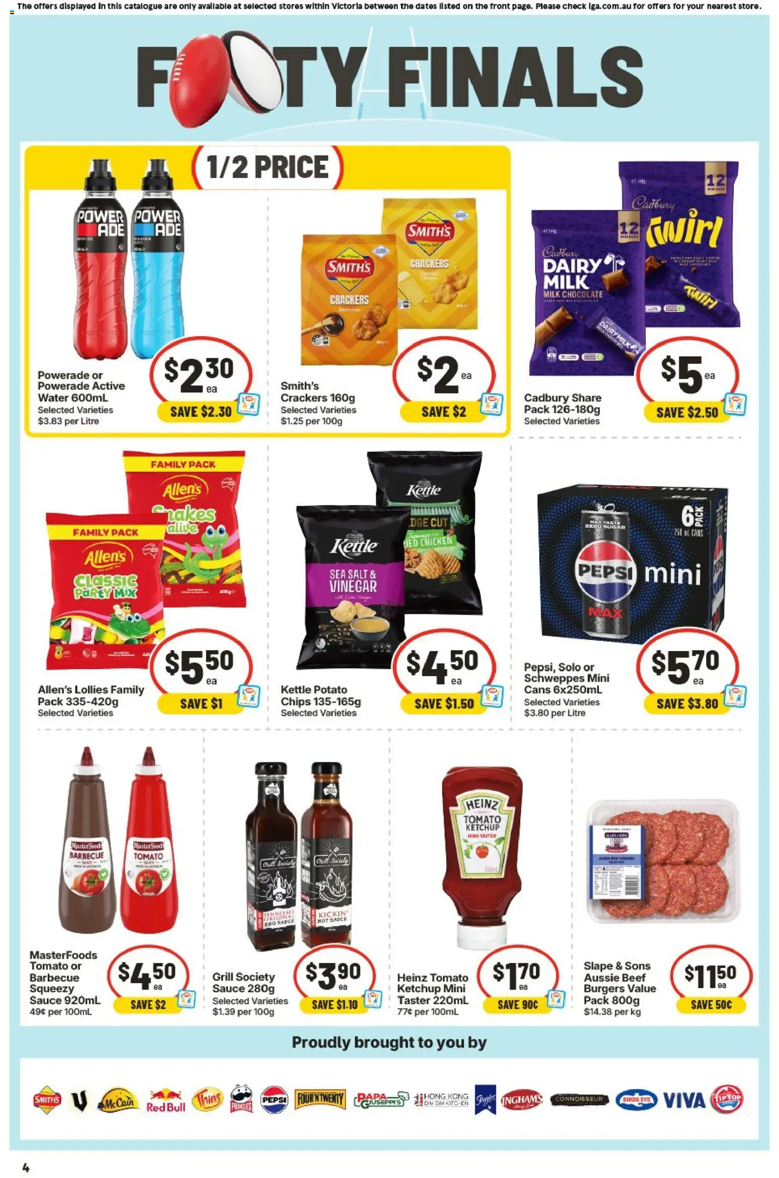 IGA catalogue - valid from 09/09/2026 | Page: 5 | Products: Milk, Dairy, Chocolate, Salt