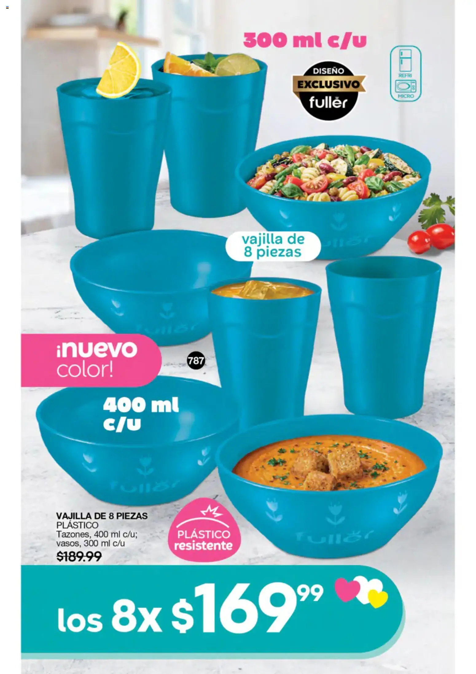 Nuevas ofertas de Fuller válidas en toda la República Mexicana desde el 22/07/2026. ¡Encuentra las mejores ofertas en Fuller campaña 8 2026! | Página: 201