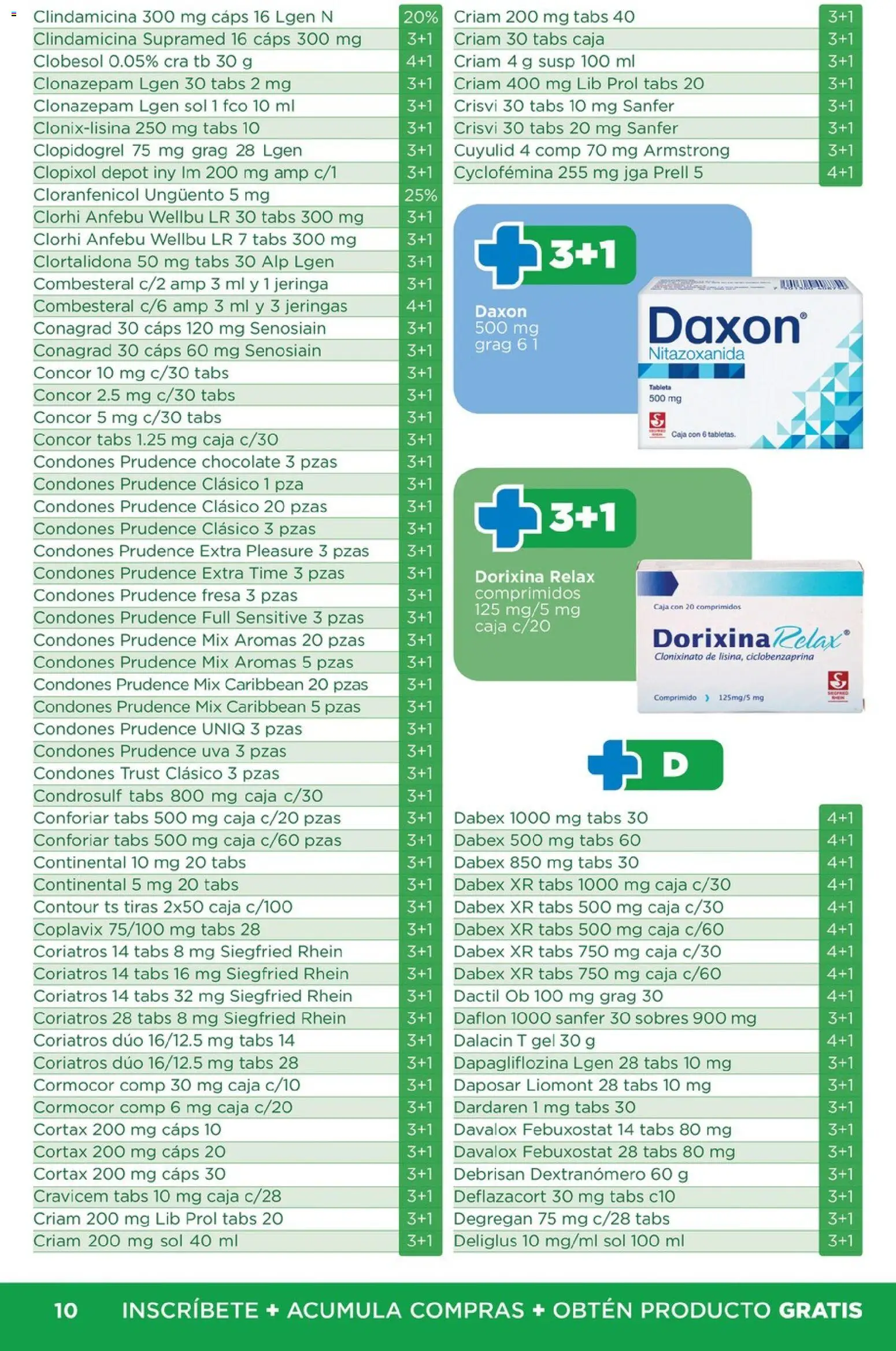 Nuevas ofertas de Chedraui válidas en toda la República Mexicana desde el 29/10/2026. ¡Encuentra las mejores ofertas en Chedraui folleto Farmacia! | Página: 10