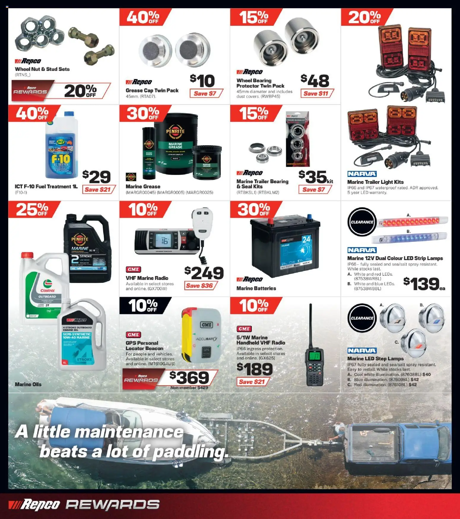 Repco catalogue - valid from 19.03.2026 | Page: 16 | Products: Light, Cap, Batteries, Treatment