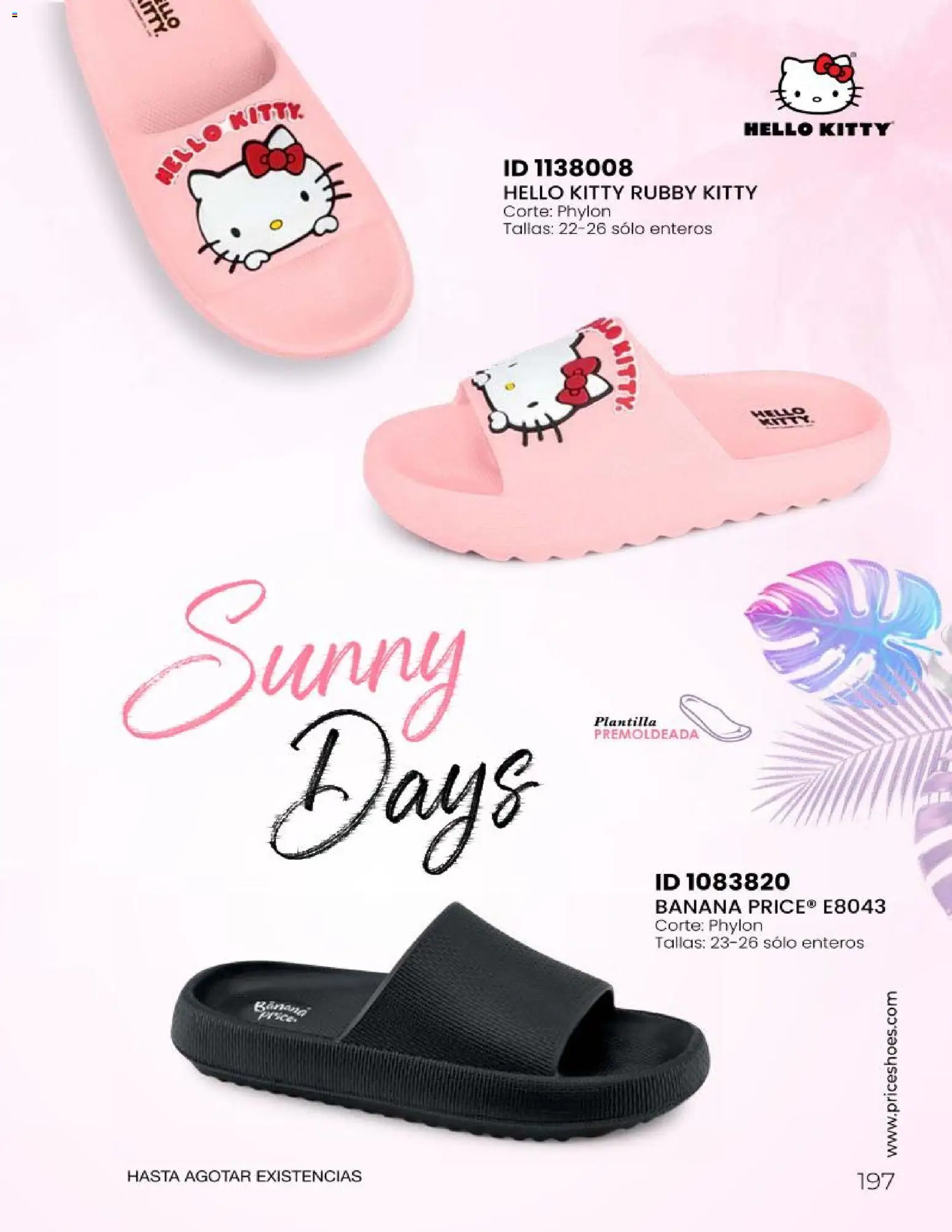 Nuevas ofertas de Price Shoes válidas en toda la República Mexicana desde el 23/06/2026. ¡Encuentra las mejores ofertas en Price Shoes catálogo Sandalias 2026! | Página: 197