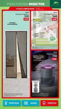 Vista previa de Betterware campaña 8 2026, nuevo folleto de la tienda, válido en México a partir del 03/08/2026 | Página: 80 | Productos: Mosquitero, Ventilador, Imán, Cable