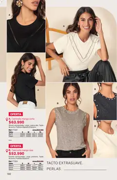 Leonisa catálogo -  Vista previa de la revista de la tienda Leonisa valido desde el 04.06.2026 | Página: 192 | Productos: Camiseta, Camiseta manga sisa