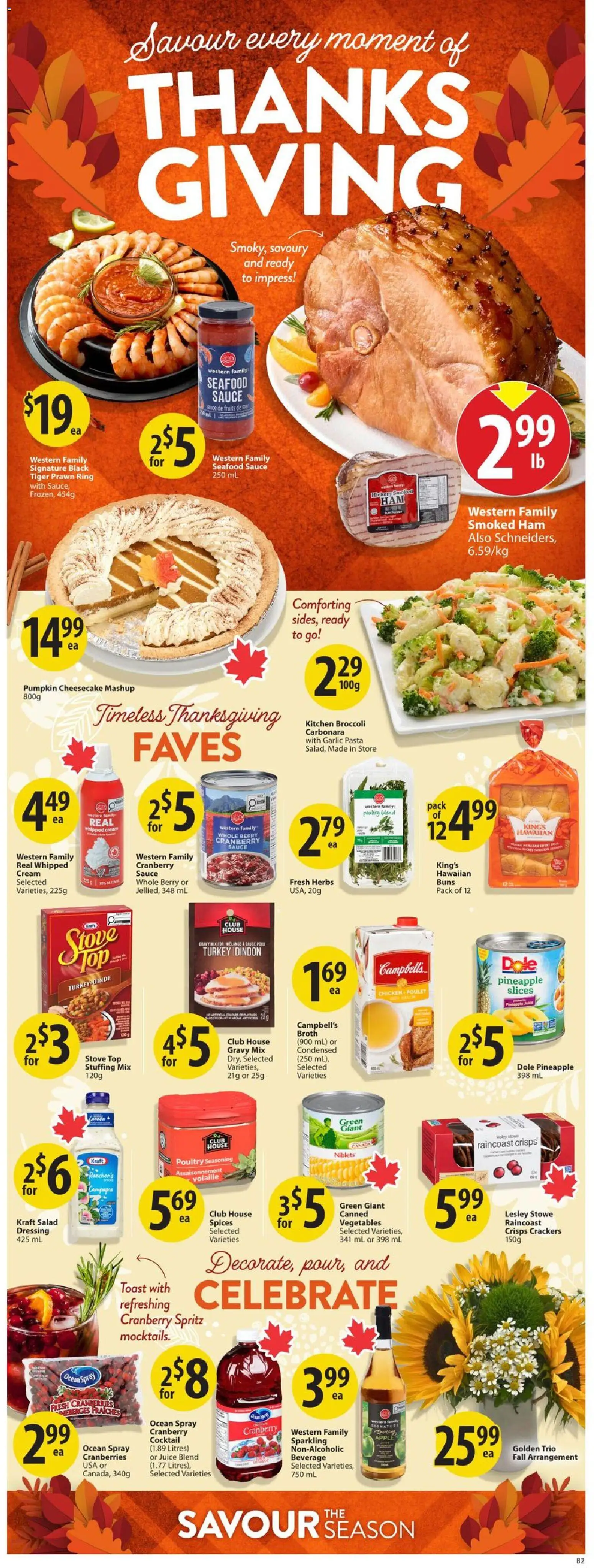 Save on foods flyer valid from Oct 8, 2026 | Page: 2