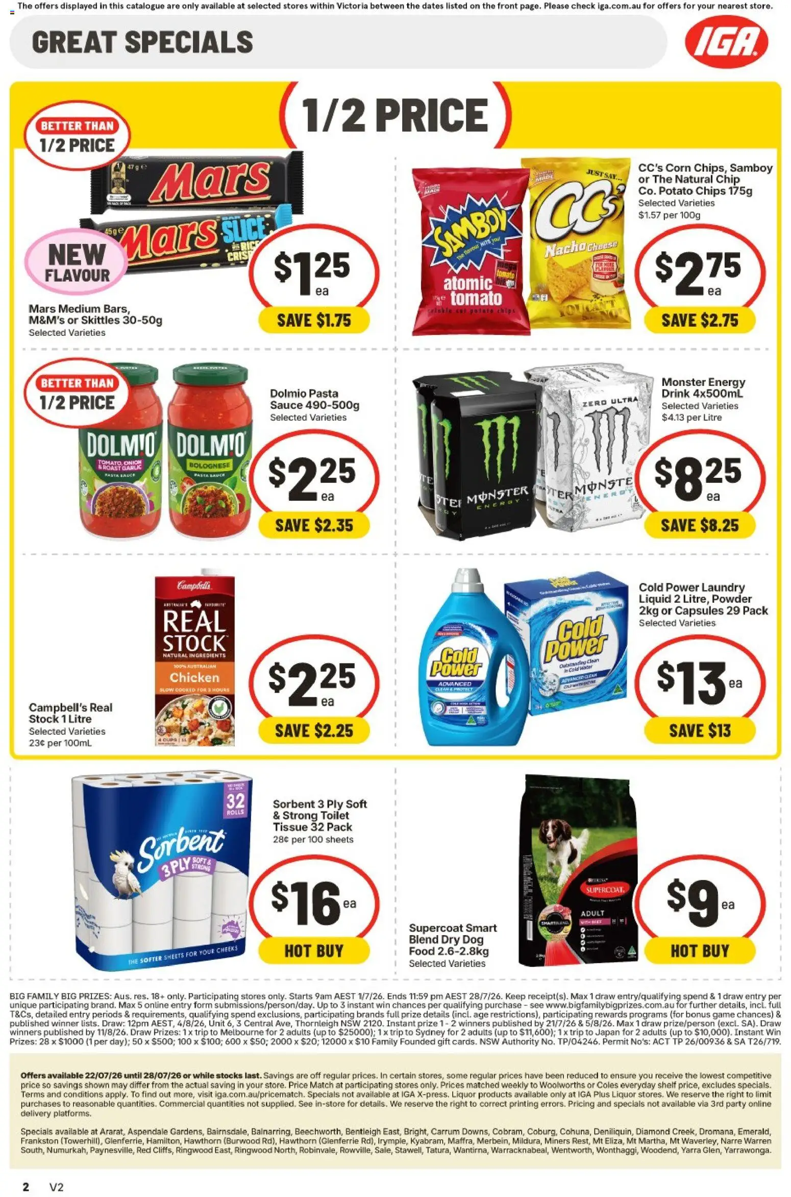 Ritchies catalogue - valid from 22/07/2026 | Page: 3 | Products: Diamond, Chicken, Chips, Game