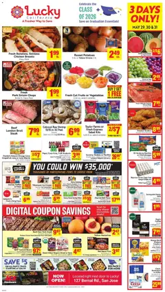 Preview of Lucky Supermarkets weekly ads valid from 27.05.2026