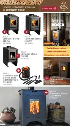 Vista previa Sodimac catálogo clima válido desde el 08/07/2026 | Página: 5 | Productos: Parrilla, Aspiradora, Calefactor, Polvo