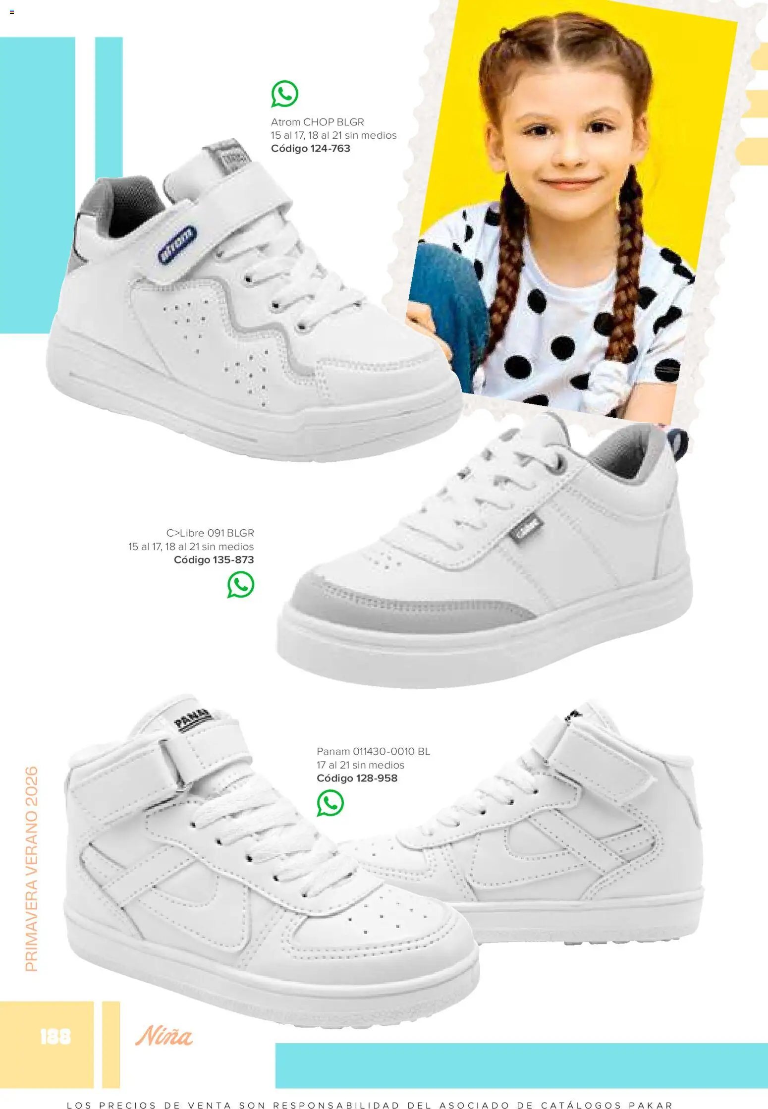Nuevas ofertas de SC Pakar válidas en toda la República Mexicana desde el 30.01.2026. ¡Encuentra las mejores ofertas en SC Pakar catálogo Niña! | Página: 188