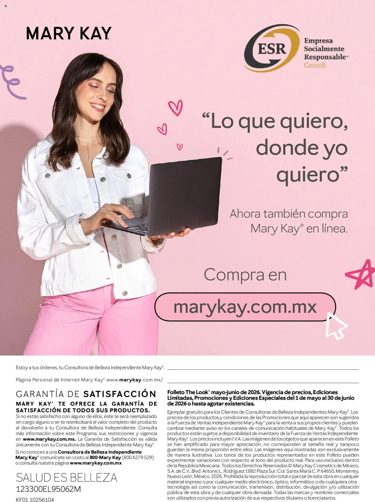 Nuevas ofertas de Mary Kay válidas en toda la República Mexicana desde el 01.05.2026. ¡Encuentra las mejores ofertas en Catálogo Mary Kay Mayo Junio 2026! | Página: 76