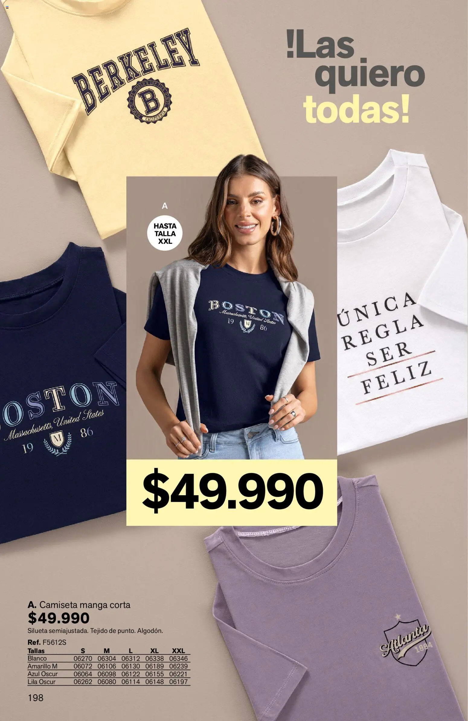 Leonisa revista - valida desde el 24/08/2026 | Página: 198 | Productos: Camiseta