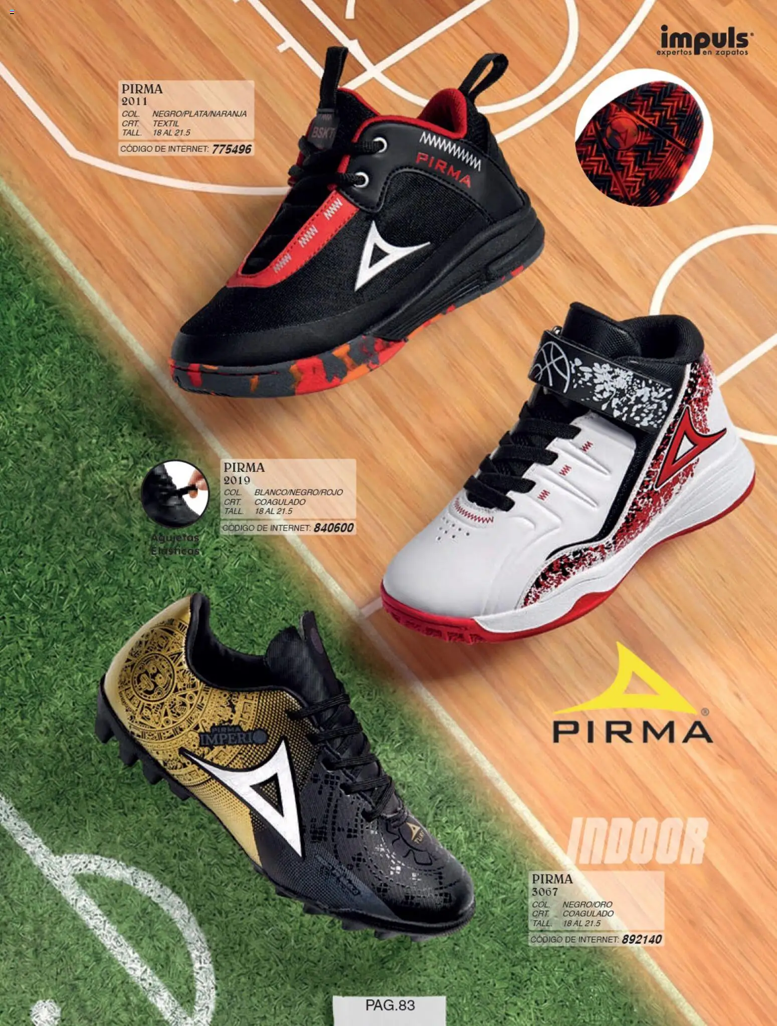 Nuevas ofertas de Impuls válidas en toda la República Mexicana desde el 01/07/2026. ¡Encuentra las mejores ofertas en Impuls catálogo Niño! | Página: 85 | Productos: Zapatos