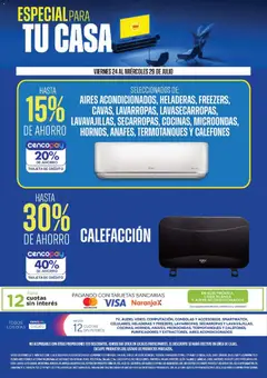 Vista previa Vea - Especial para tu casa válido desde el 24/07/2026