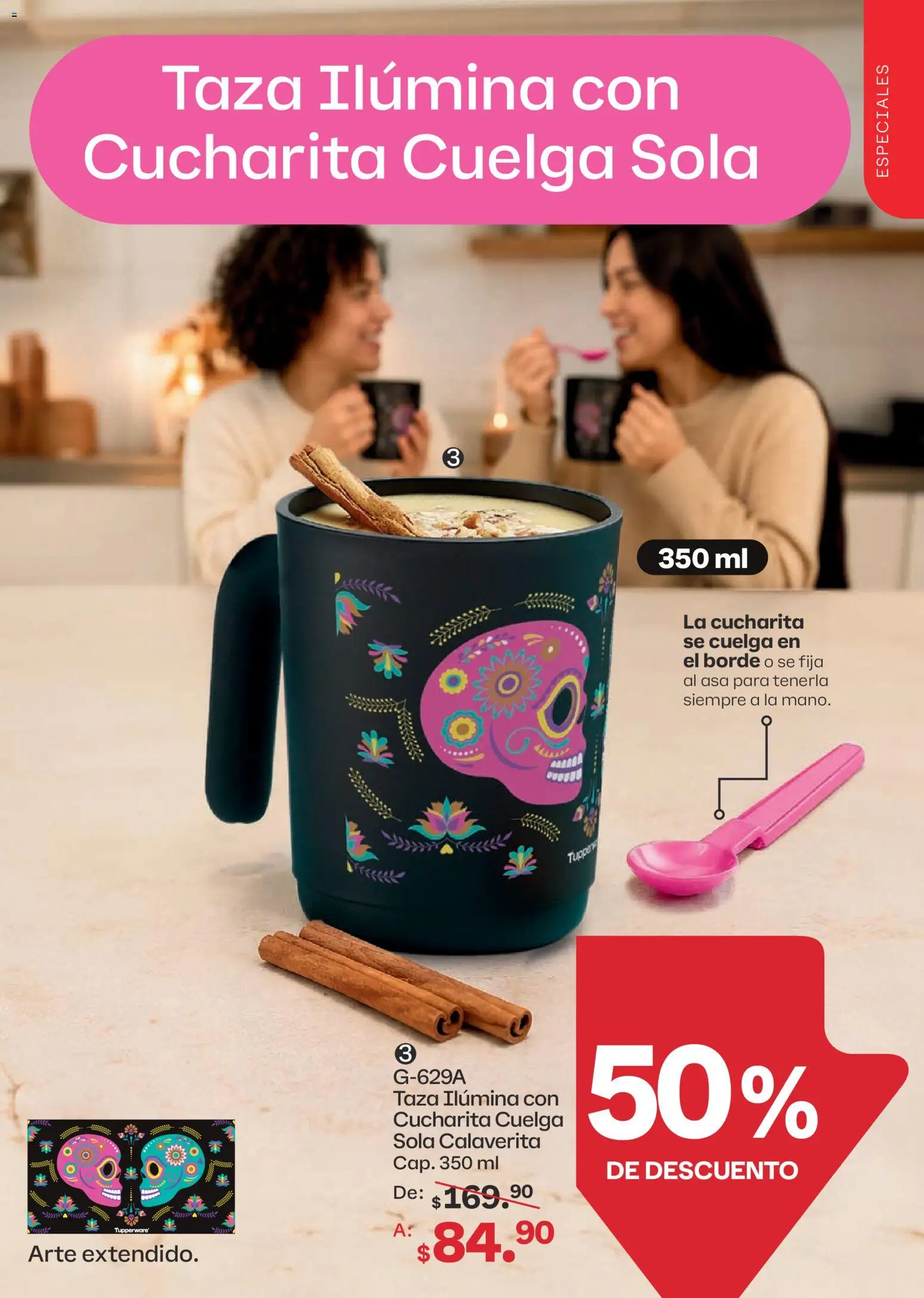 Nuevas ofertas de Tupperware válidas en toda la República Mexicana desde el 07/09/2026. ¡Encuentra las mejores ofertas en Tupperware catálogo! | Página: 37 | Productos: Taza