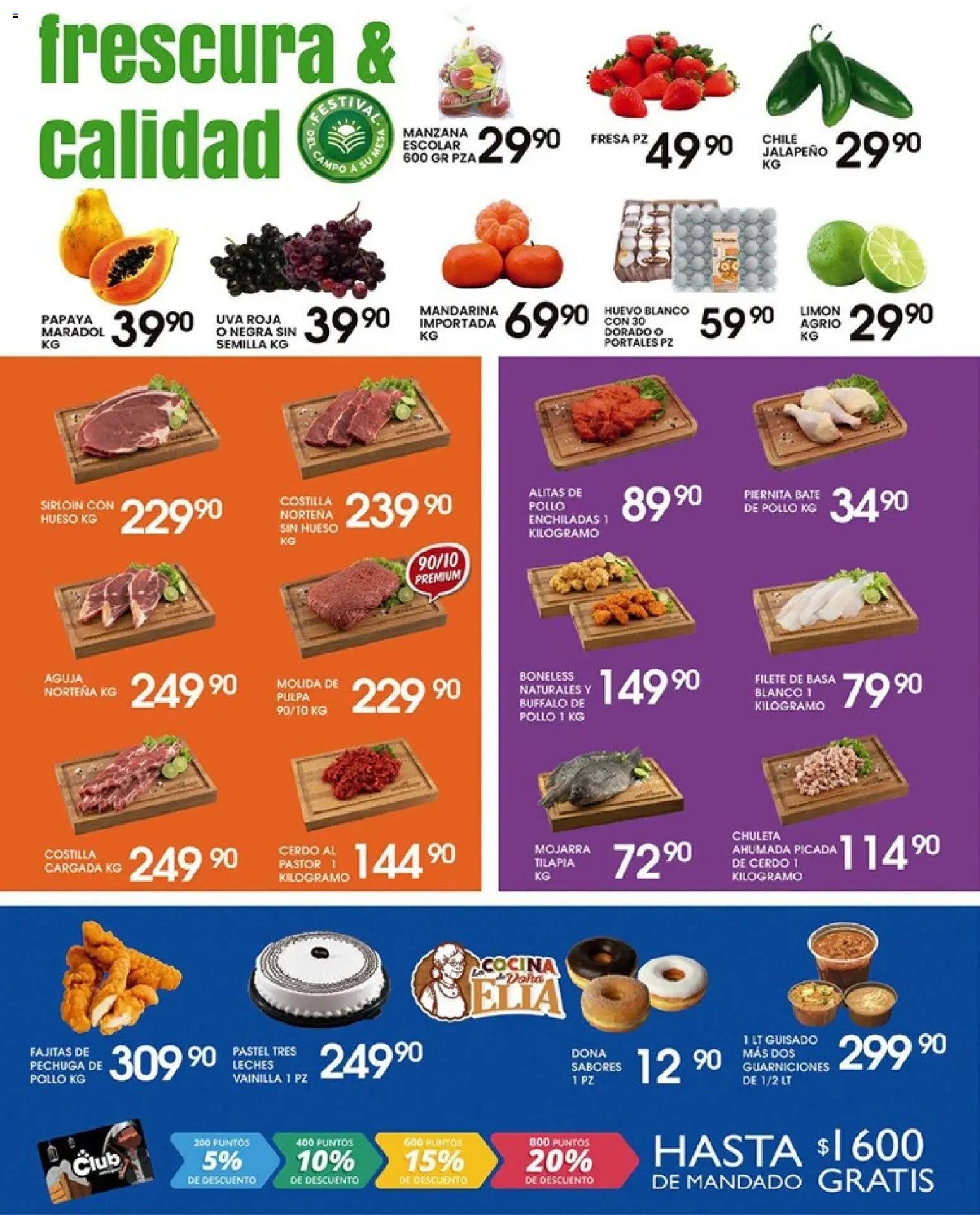 Nuevas ofertas de Alsuper válidas en toda la República Mexicana desde el 29.05.2026. ¡Encuentra las mejores ofertas en Alsuper folleto Calera! | Página: 2 | Productos: Huevo, Limón, Cerdo, Cocina