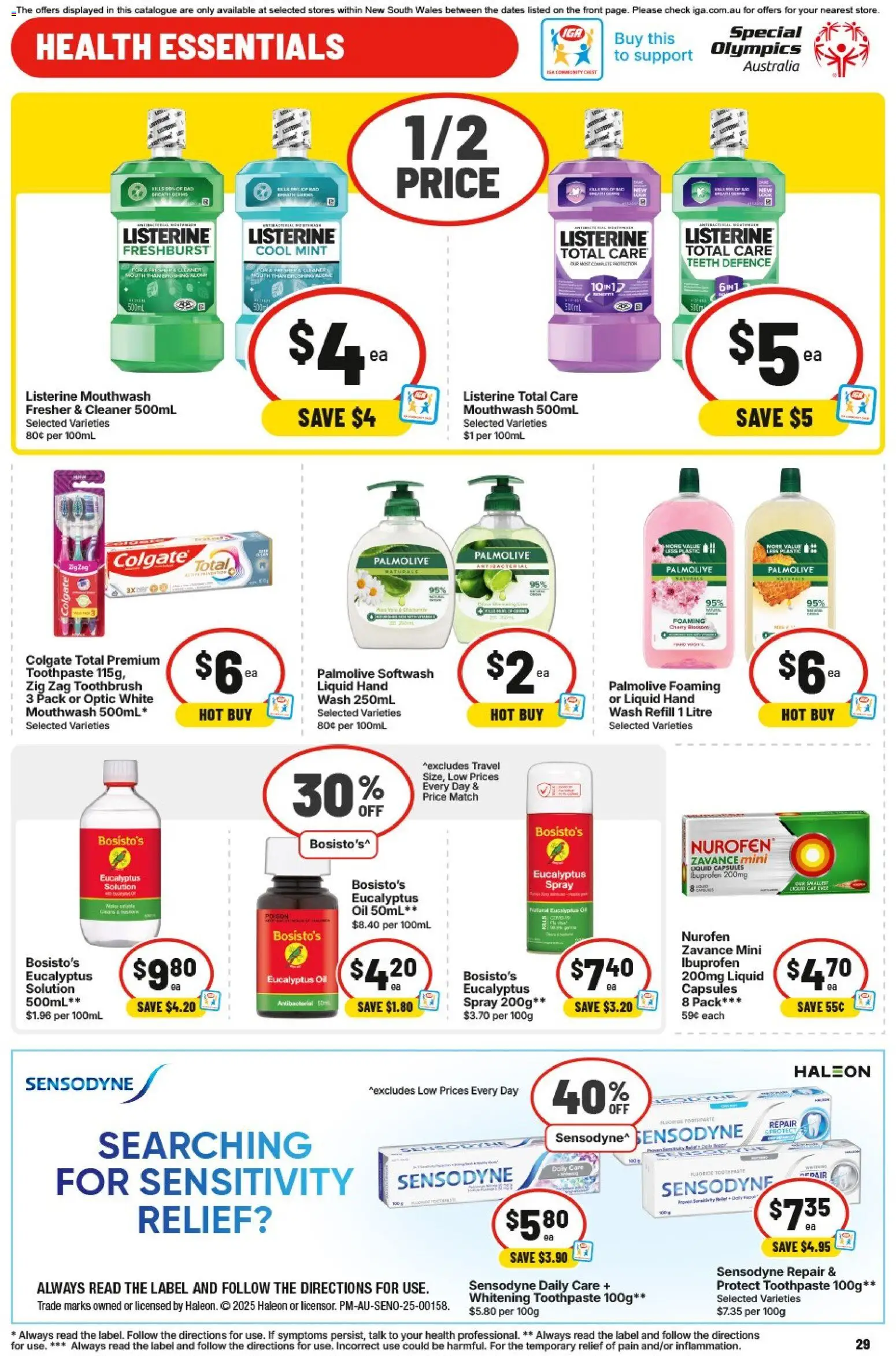 IGA catalogue - valid from 13.05.2026 | Page: 29 | Products: Powder, Conditioner, Laundry