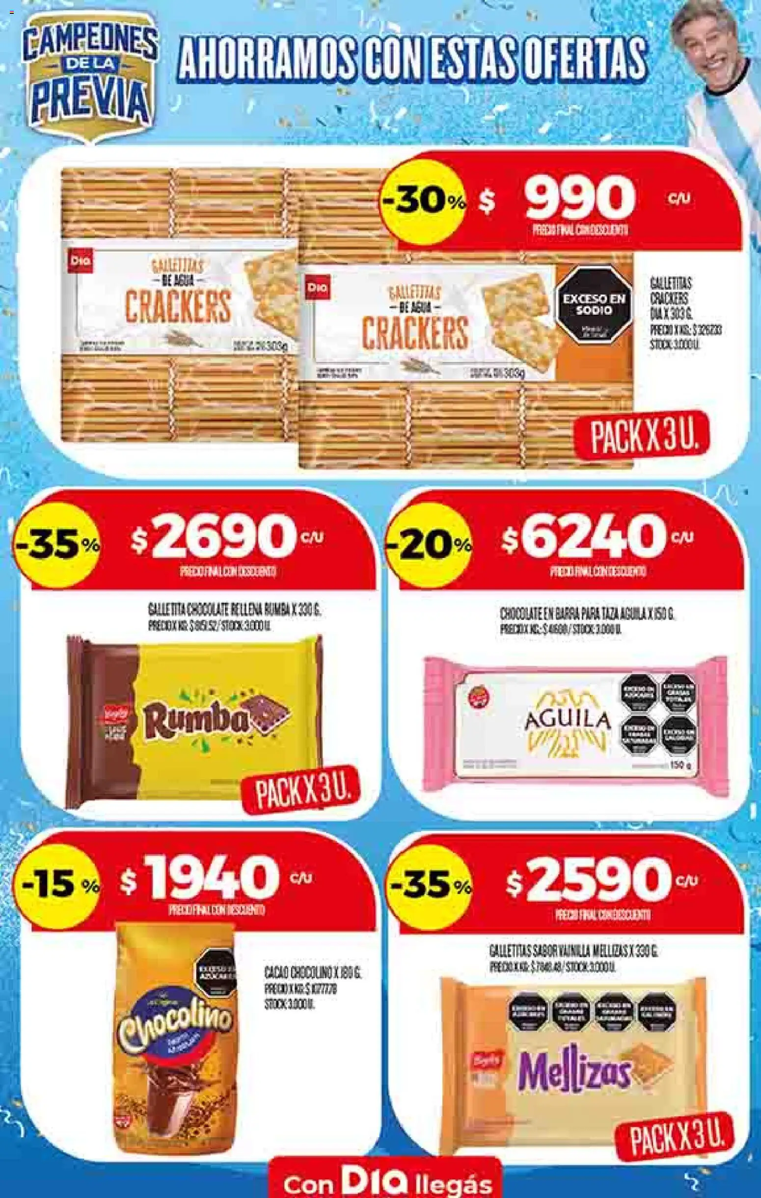 Dia - Ofertas - Salta y Jujuy │ válido desde el 20.05.2026 | Página: 33 | Productos: Galletitas, Taza, Chocolate, Cacao