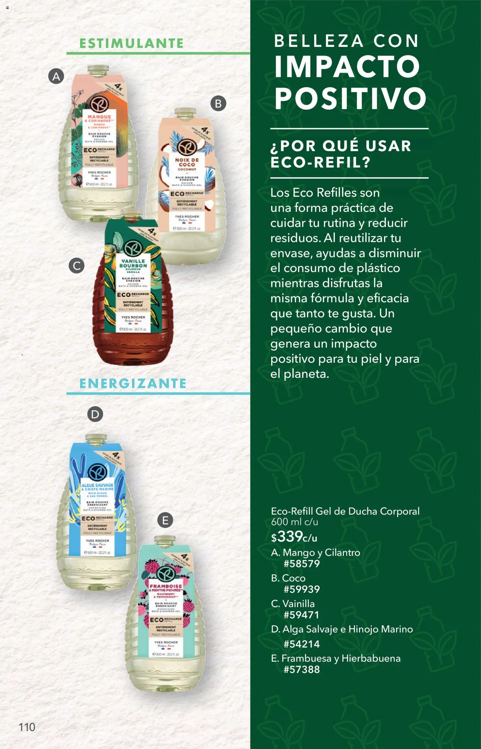 Nuevas ofertas de Yves Rocher válidas en toda la República Mexicana desde el 27/10/2026. ¡Encuentra las mejores ofertas en Yves Rocher campaña 15 2026! | Página: 112