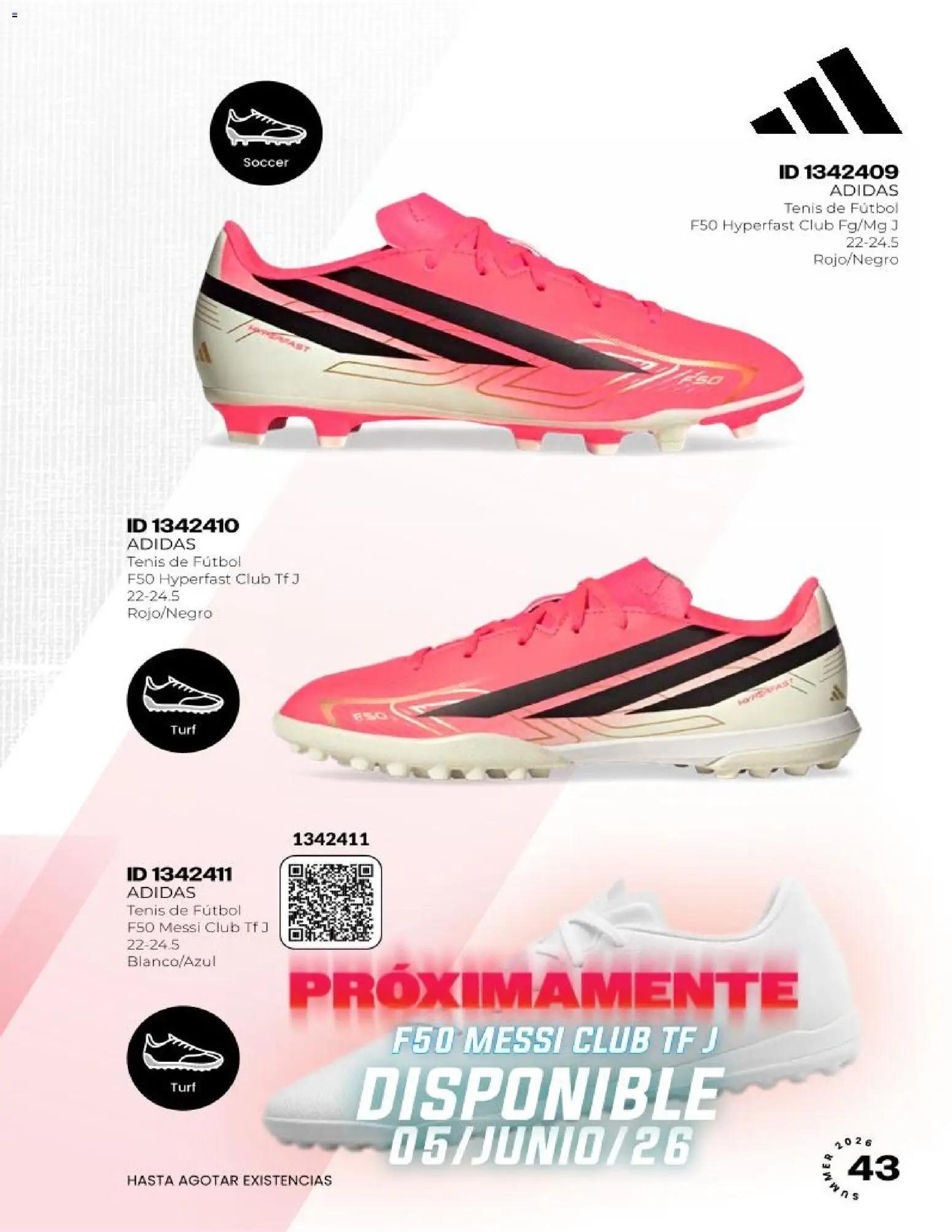 Nuevas ofertas de Price Shoes válidas en toda la República Mexicana desde el 04.06.2026. ¡Encuentra las mejores ofertas en Price Shoes catálogo Fútbol 2026! | Página: 43 | Productos: Tenis