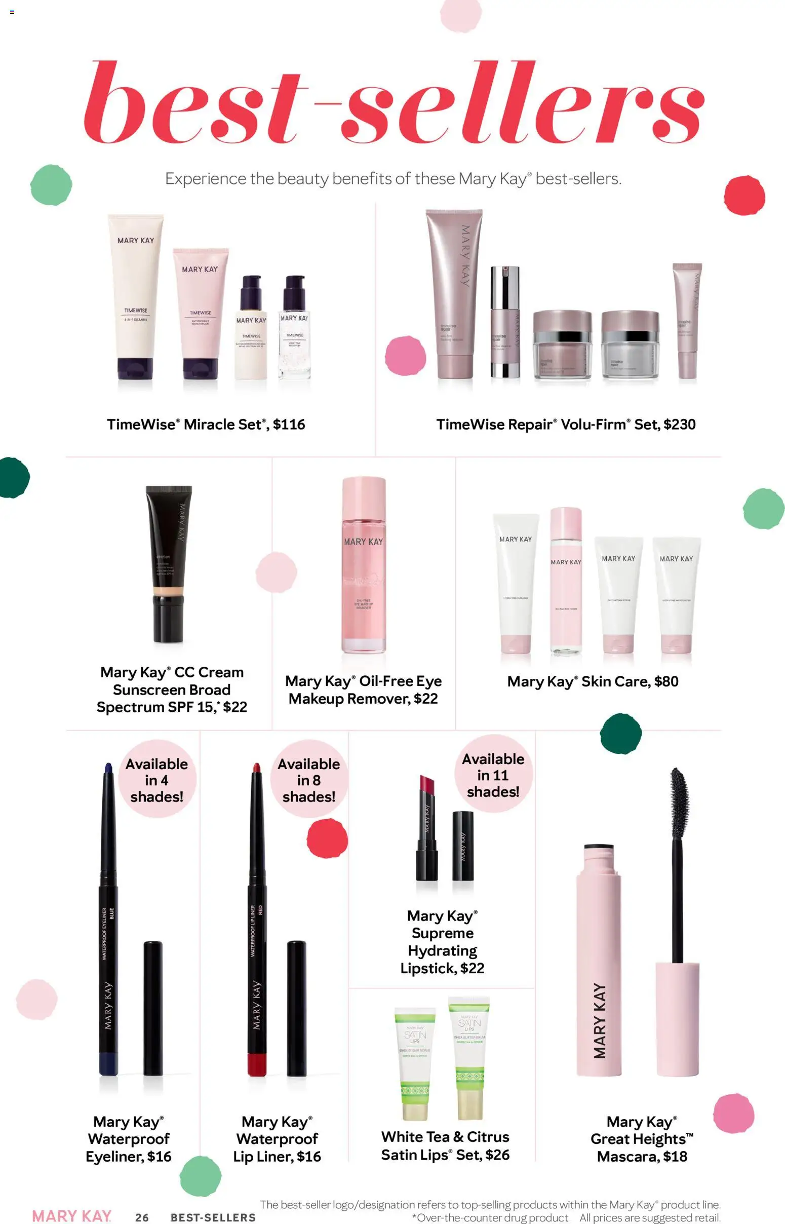 Mary Kay The Look Fall/Holiday 2026 - valid from 09/16/2026 | Page: 26 | Products: Cc cream, Lip Liner, Butter, Cream