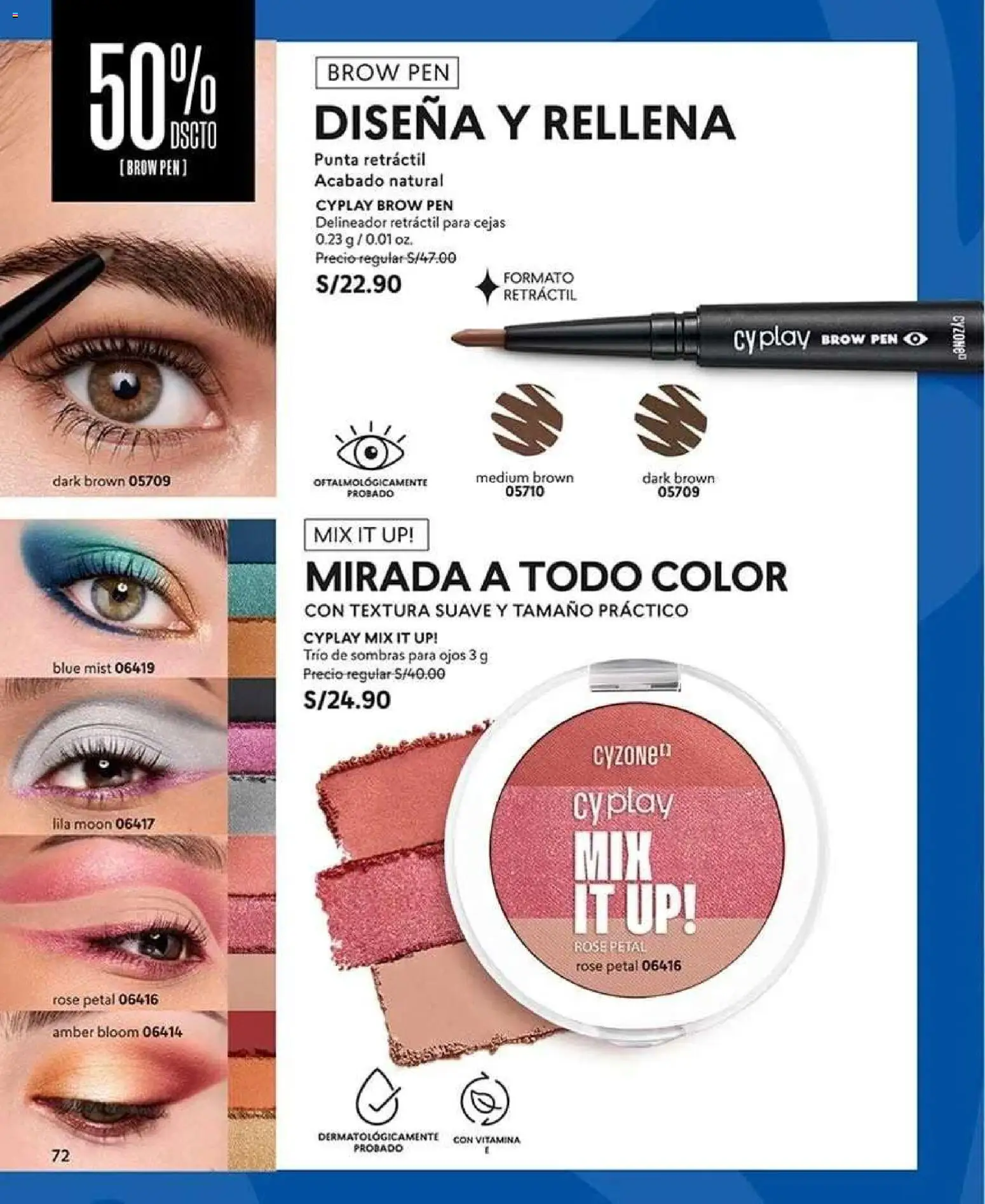 Catálogo CyZone válido desde 22/08/2026 | Página: 72 | Productos: Delineador
