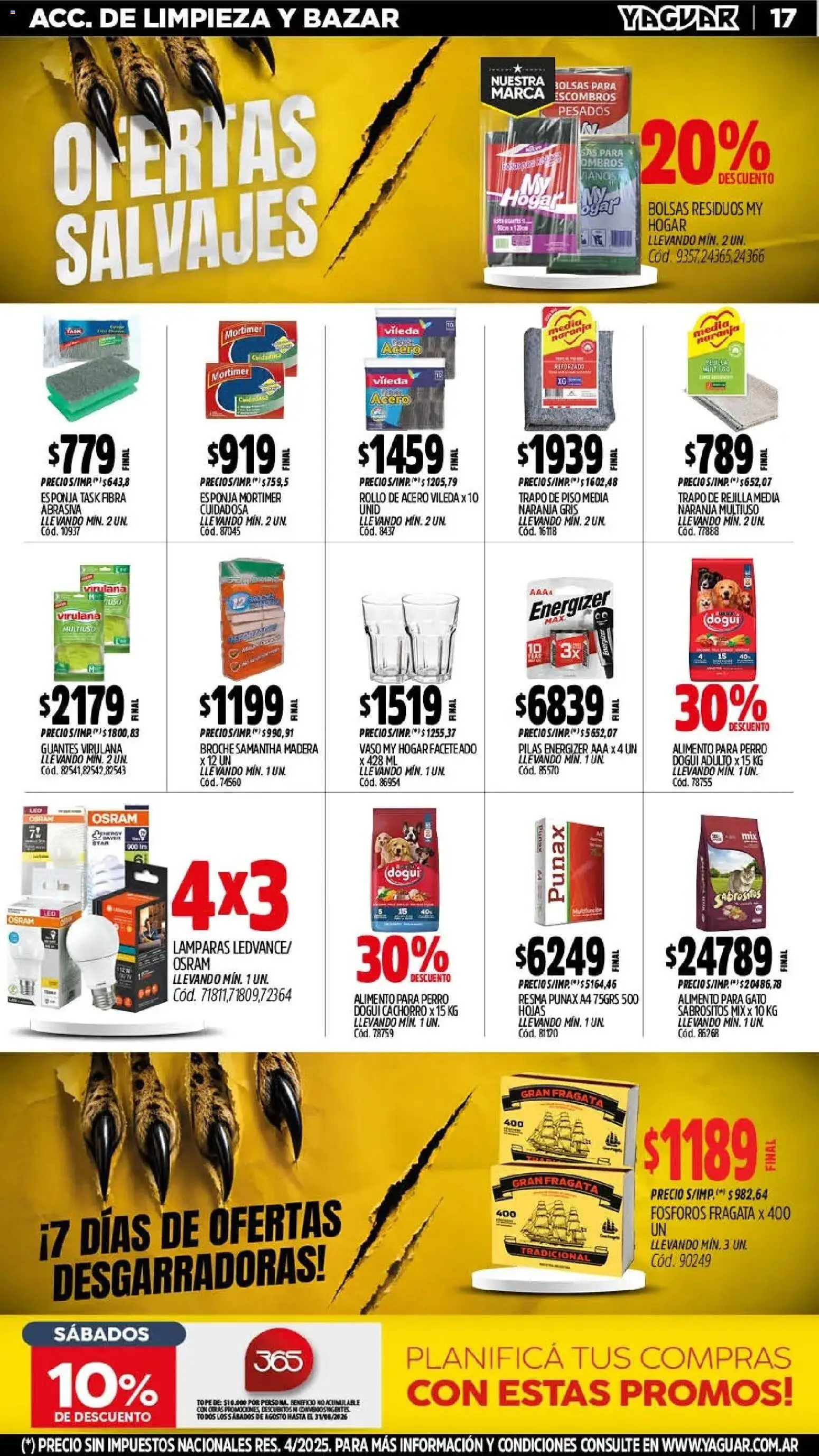 Yaguar catálogo │ válido desde el 03/08/2026 | Página: 18
