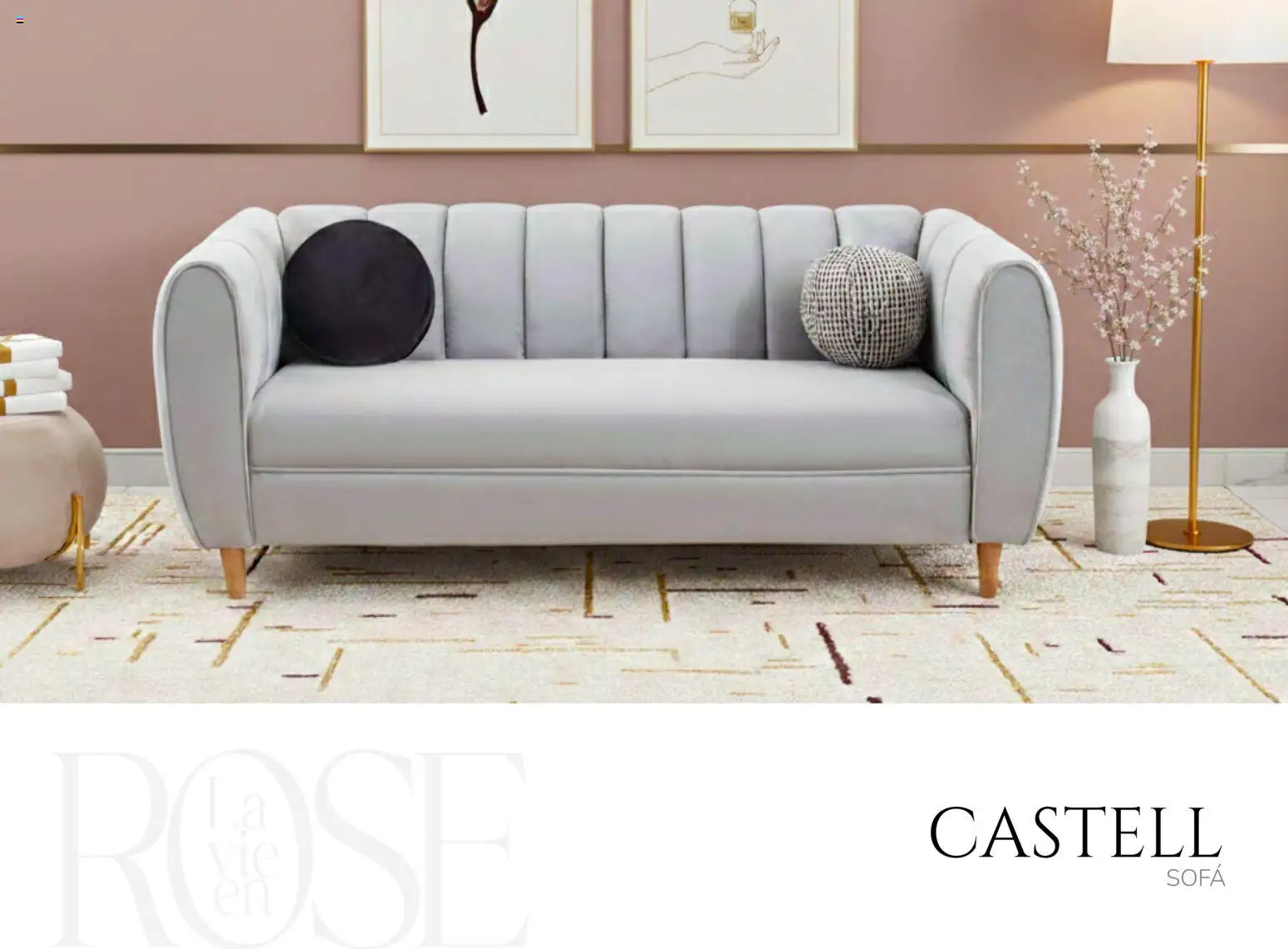 Nuevas ofertas de Muebles Dico válidas en toda la República Mexicana desde el 06/02/2026. ¡Encuentra las mejores ofertas en Muebles Dico catálogo La Vie en Rose 2026! | Página: 19 | Productos: Sofá