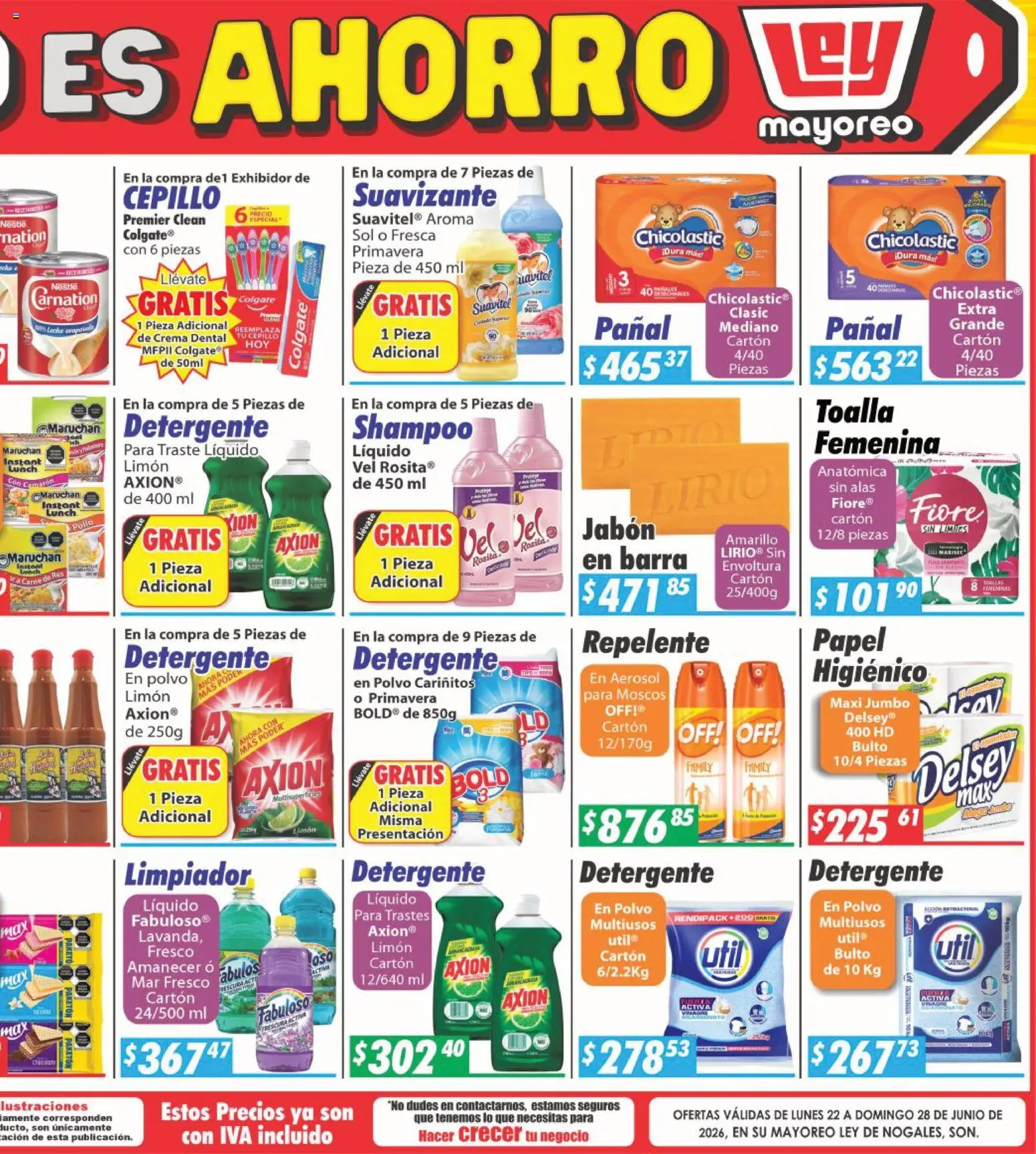 Nuevas ofertas de Casa Ley válidas en toda la República Mexicana desde el 22/06/2026. ¡Encuentra las mejores ofertas en Casa Ley folleto Nogales! | Página: 6