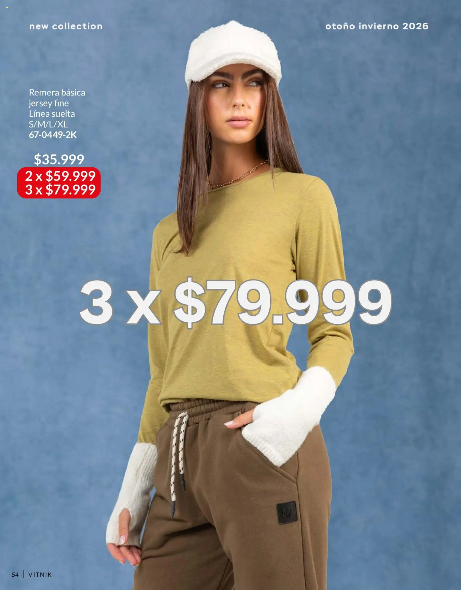 Vitnik - Mujer │ válido desde el 05/08/2026 | Página: 54 | Productos: Remera