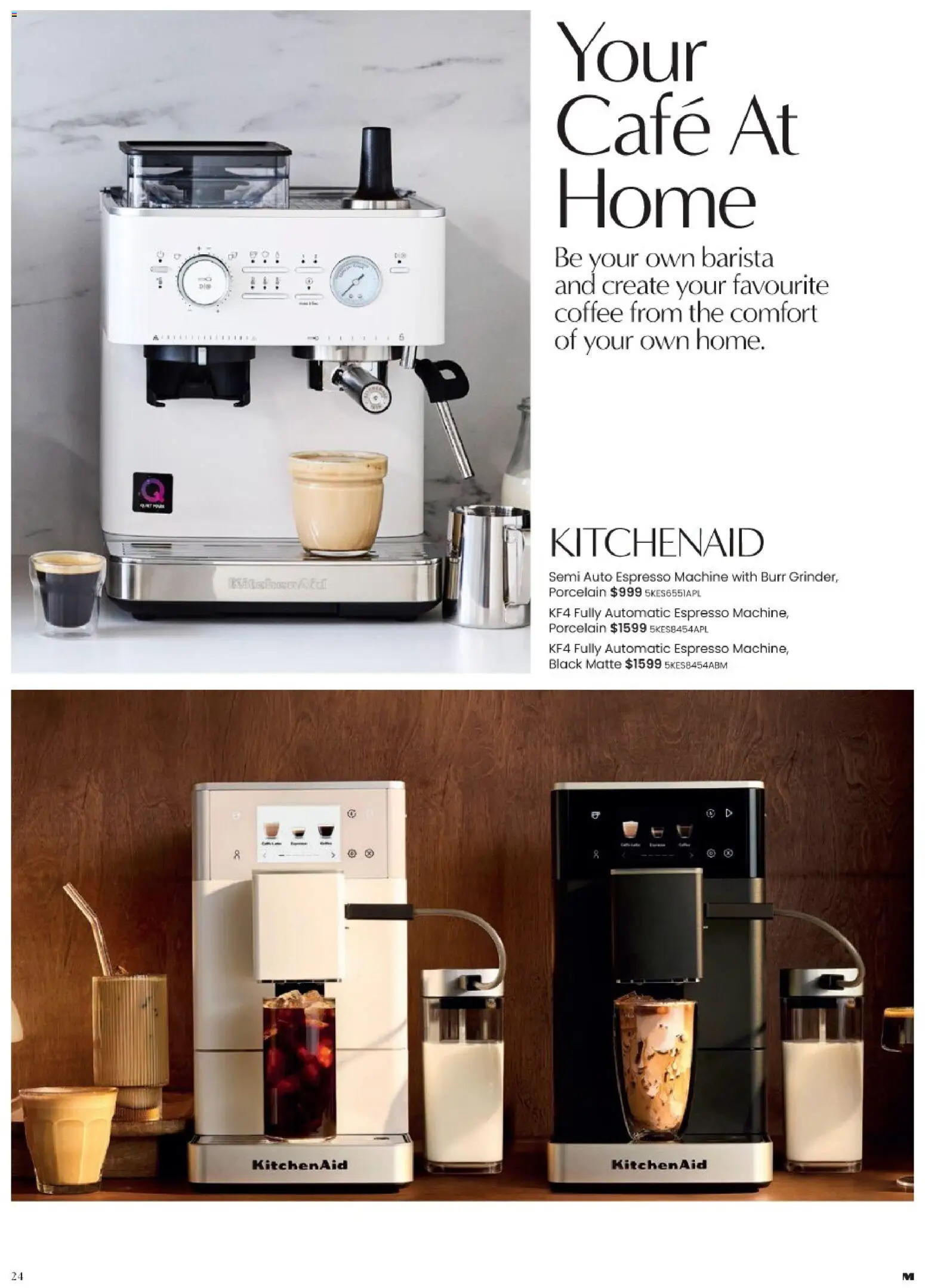 Myer catalogue - valid from 01/08/2026 | Page: 24 | Products: Coffee, Espresso machine