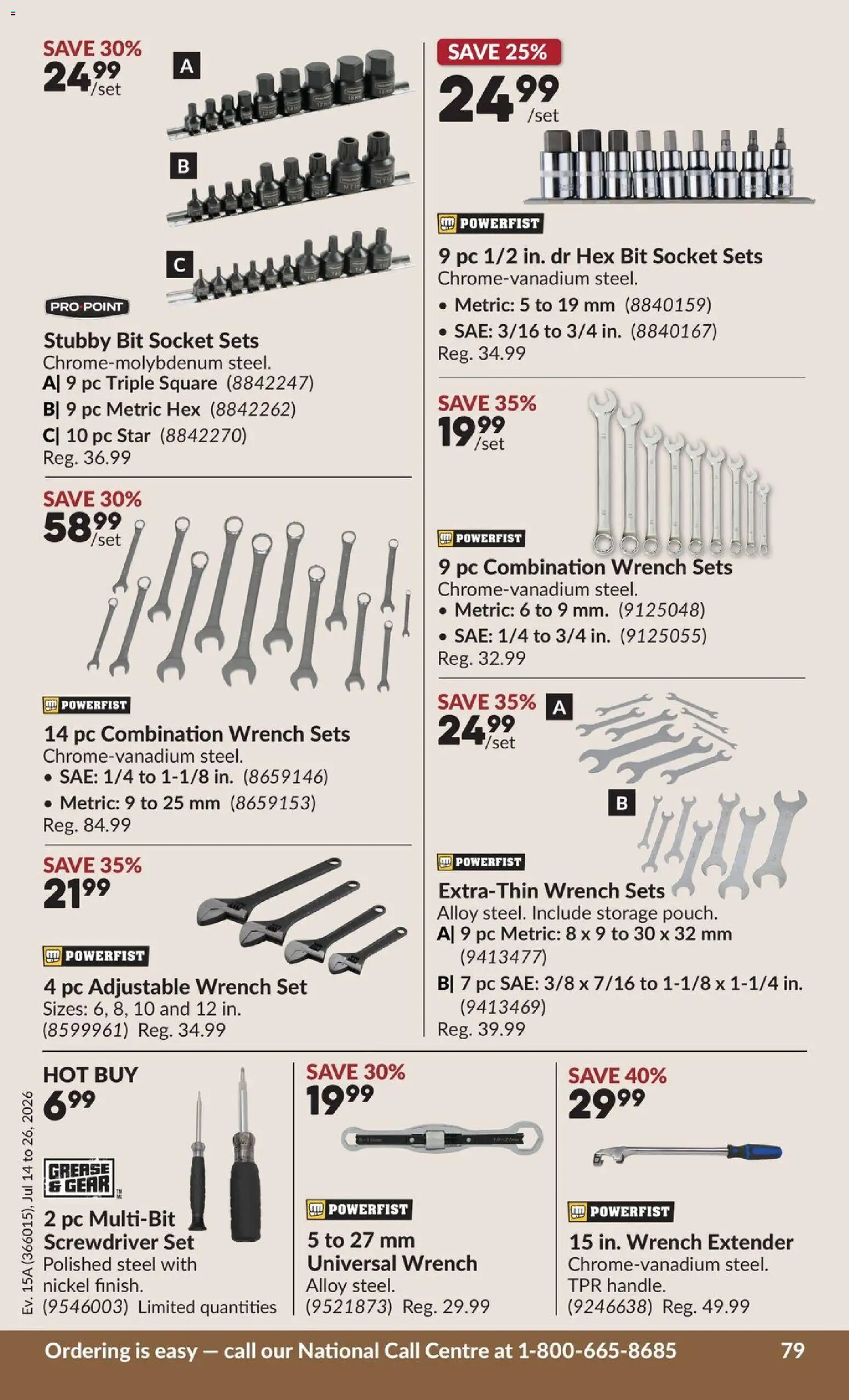 Princess Auto flyer valid from Jul 14, 2026 | Page: 93 | Products: PC, Socket